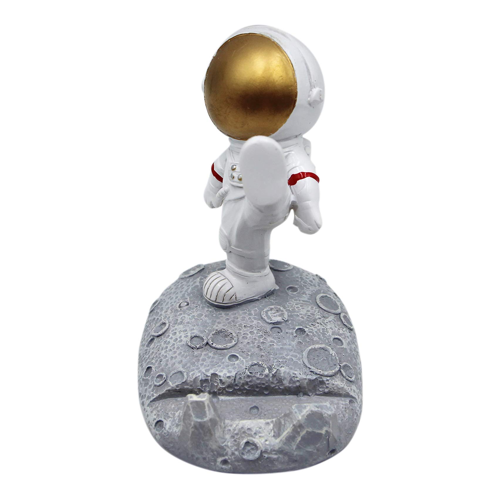 Creative Astronaut Phone Holder - Spaceman Cell Phone Stand for Desk, Home & Office - Cute & Funny Smartphone Bracket - Perfect for Work, Gaming & Video Calls
