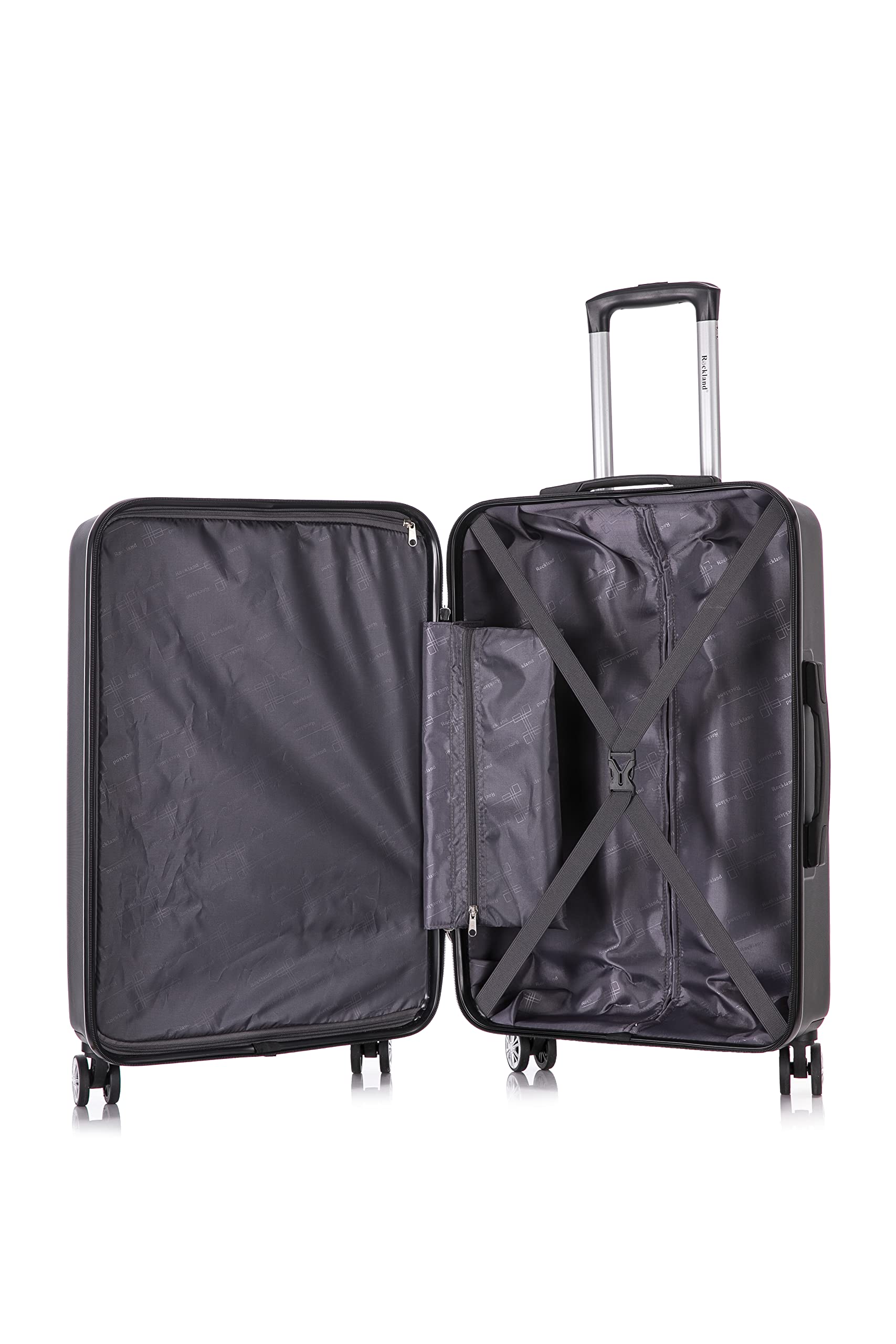 Rockland Malibu Hardshell Spinner Wheel Luggage Set - 19