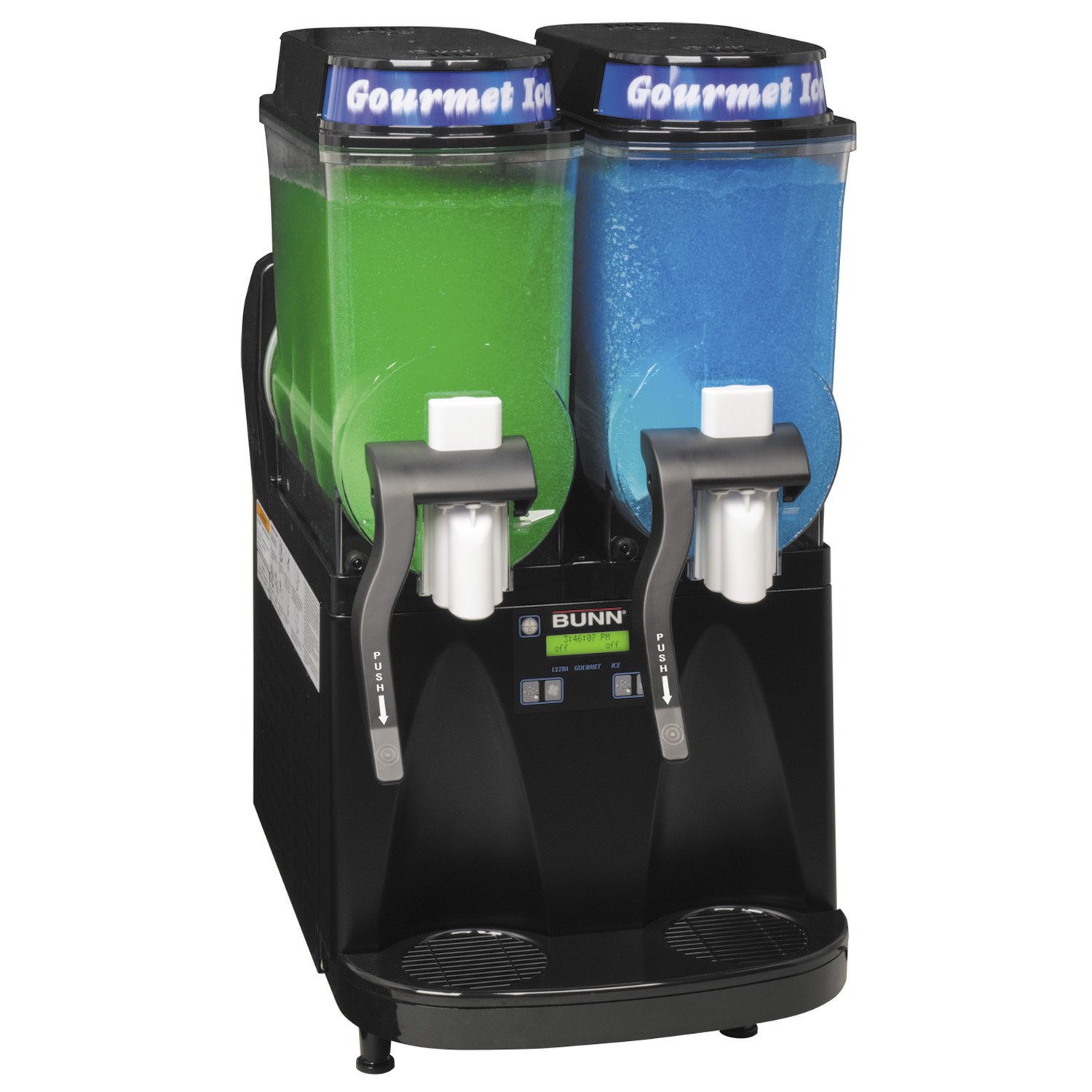 BUNN 34000.0080 ULTRA-2 High Performance Frozen Beverage Dispenser System with 2 Hoppers - Commercial Slushie & Smoothie Machine for Restaurants, Bars & Cafes (Black)