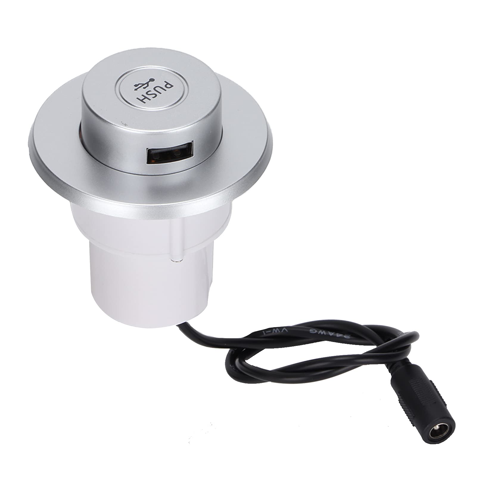 Fast Charging Desk Embedded USB Charger - 3 Ports for Furniture, Sofa & Desk | Perfect for Home Office, Gaming Setup & Living Room Convenience