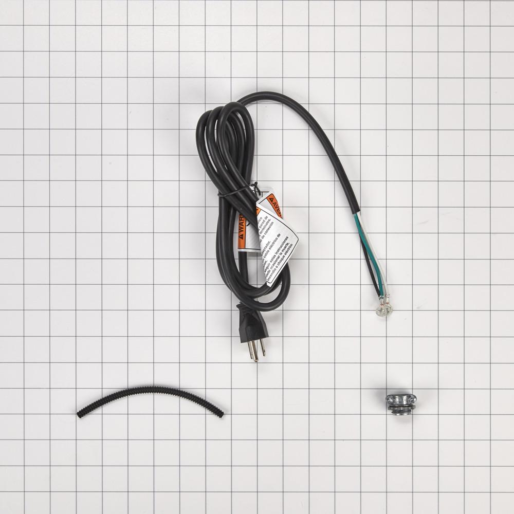 Amana W11365011 Dishwasher Power Cord Kit - Straight Plug Replacement for Amana Dishwashers - Perfect for Home Kitchen Appliance Repair & Installation