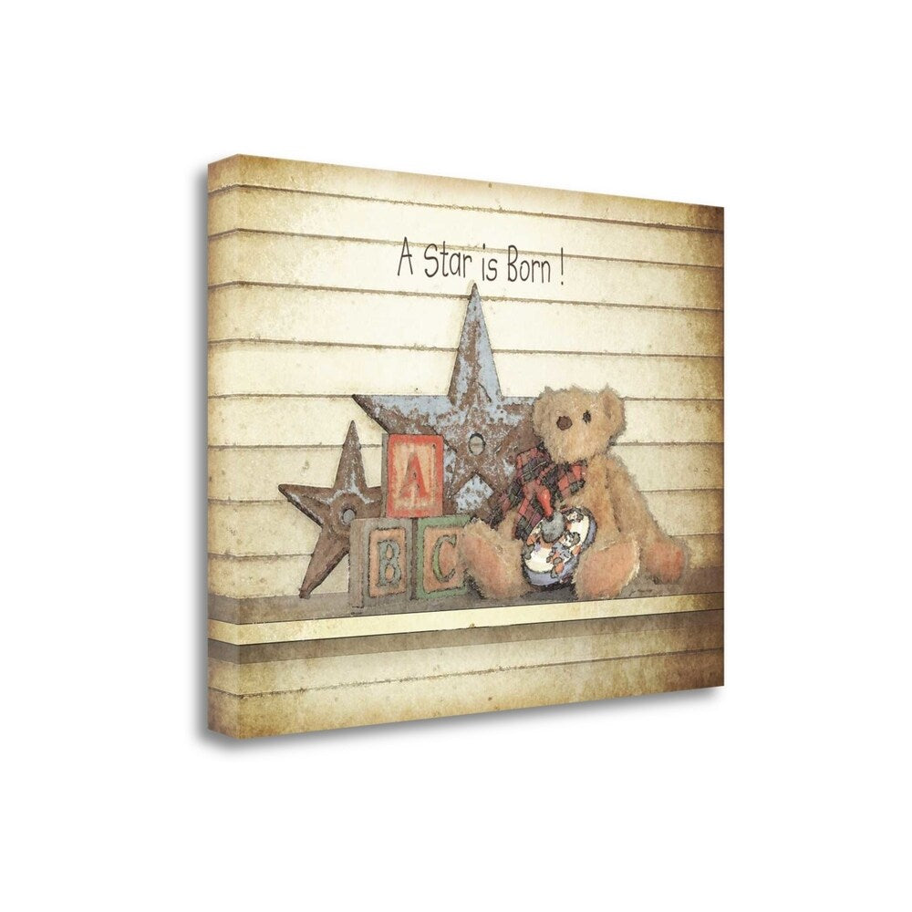A Star Is Born by Jo Moulton - Premium Giclee Art Print on Gallery Wrapped Canvas, Ready to Hang Wall Decor for Living Room, Bedroom & Office