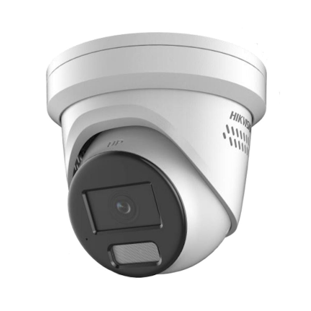 2CD2347G2H-LISU/SL 4MP ColorVu Hybrid Turret Security Camera with Built-in Spotlight & Siren - Outdoor Night Vision Surveillance for Home and Business Security