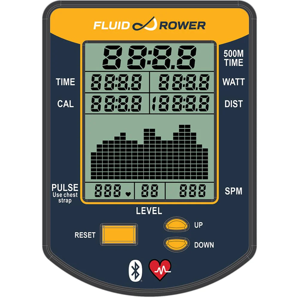 First Degree Evolution E550 FluidRower - Premium Indoor Rowing Machine for Home Gym, Full-Body Workout & Cardio Training | Perfect for Small Spaces, Apartment Fitness & Low-Impact Exercise