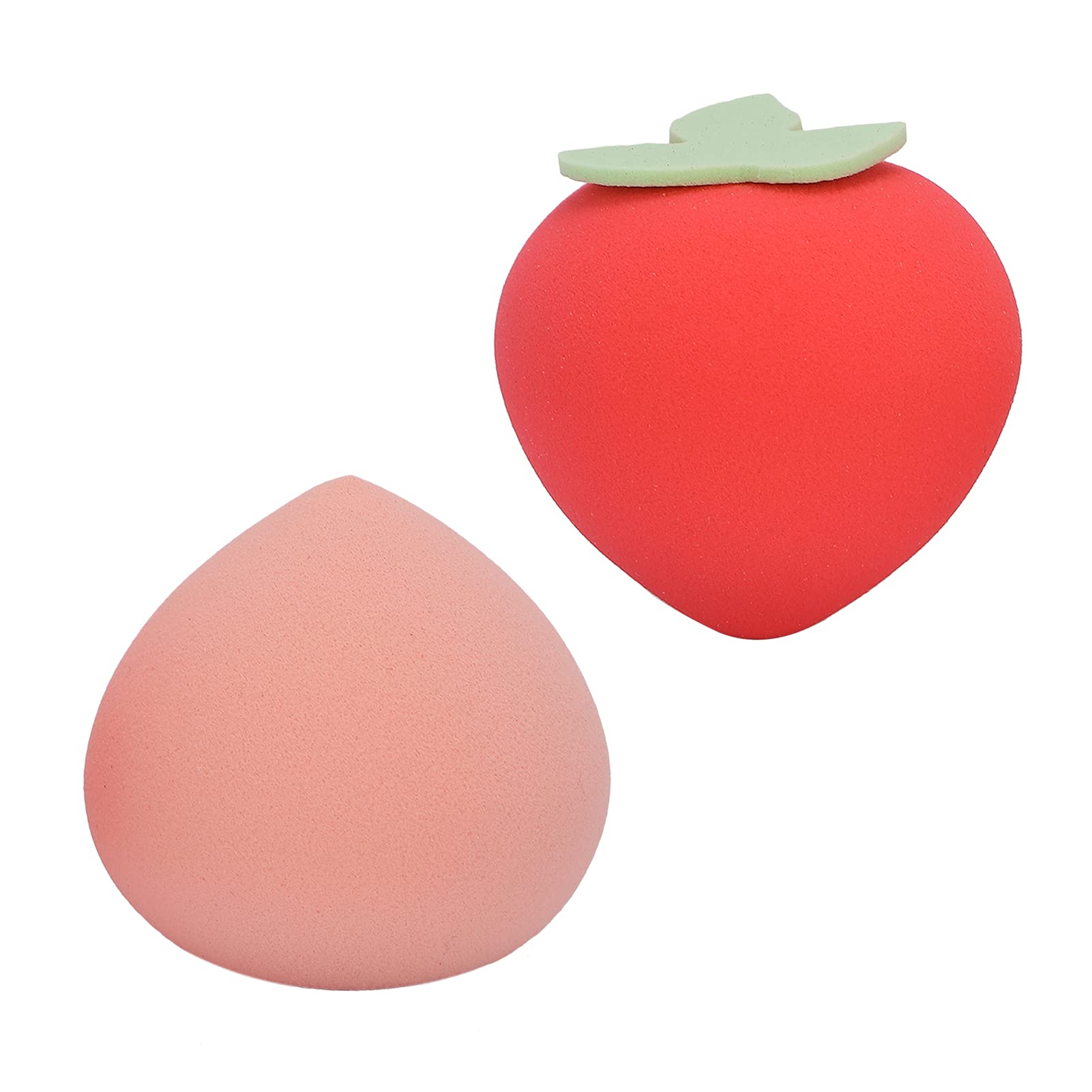 Fruit Shaped Makeup Sponges Set - Soft Cosmetic Blending Sponge for Foundation, Concealer & Powder - Perfect for Home Use, Travel & Gift Giving