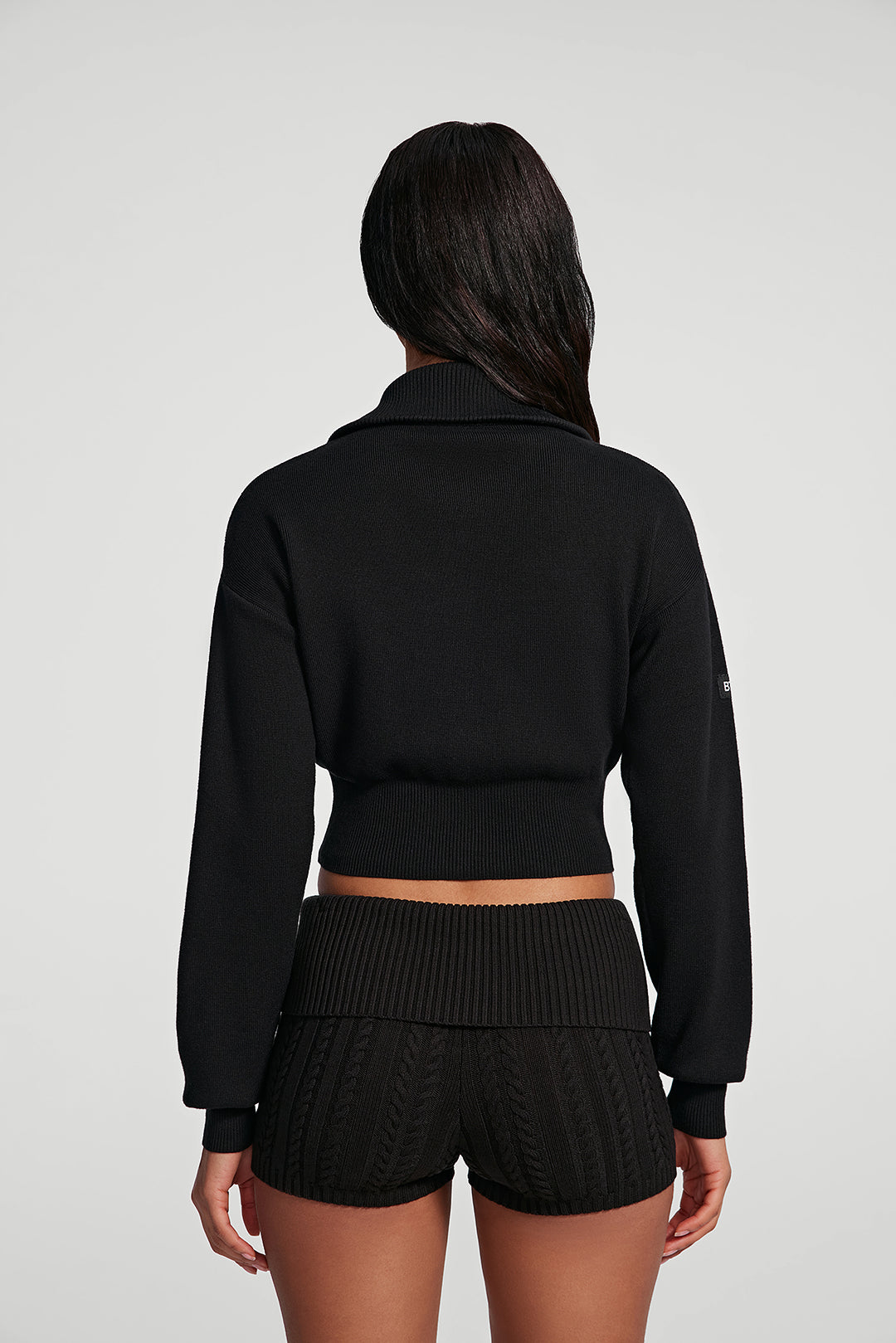 Women's Knit Cropped Zip Up Jacket - Casual Lightweight Cardigan for Spring & Fall - Perfect for Layering, Office Wear & Weekend Outfits