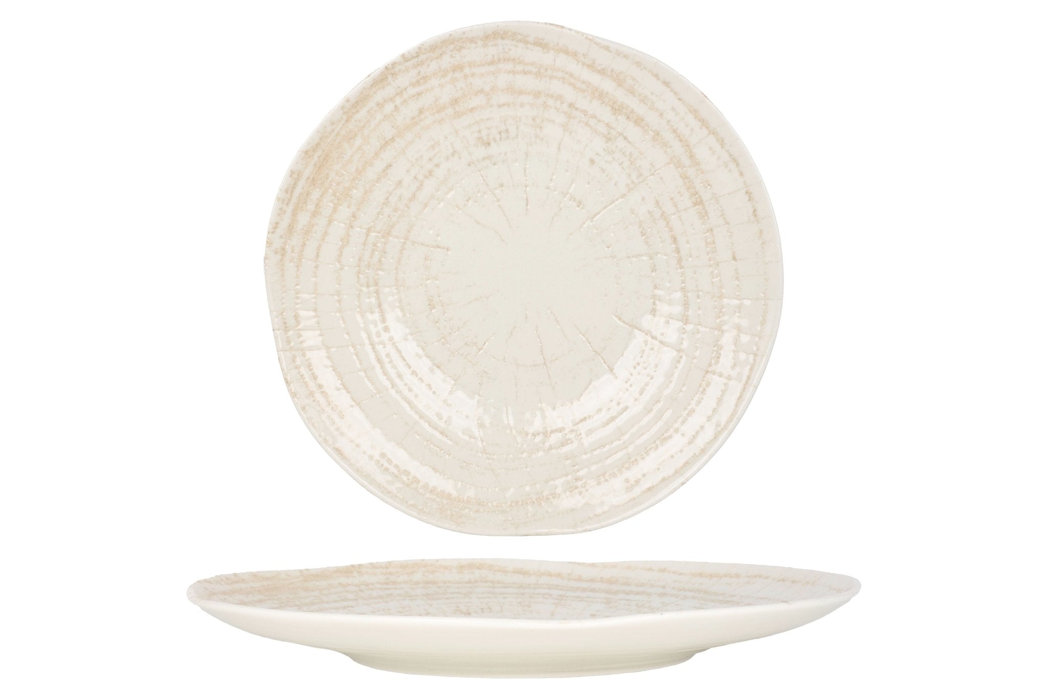 Premium Paradiso 28 cm Porcelain Dinner Plate Set - Elegant & Durable for Fine Dining, Restaurants, and Special Occasions