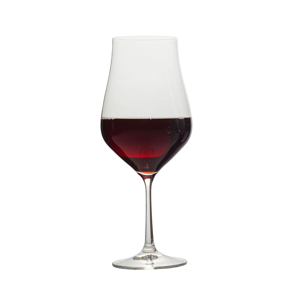 Grace Set of 4 Premium Bordeaux Red Wine Glasses - Elegant Crystal Stemware for Cabernet, Merlot & Fine Wines - Perfect for Dinner Parties, Wine Tasting & Romantic Evenings