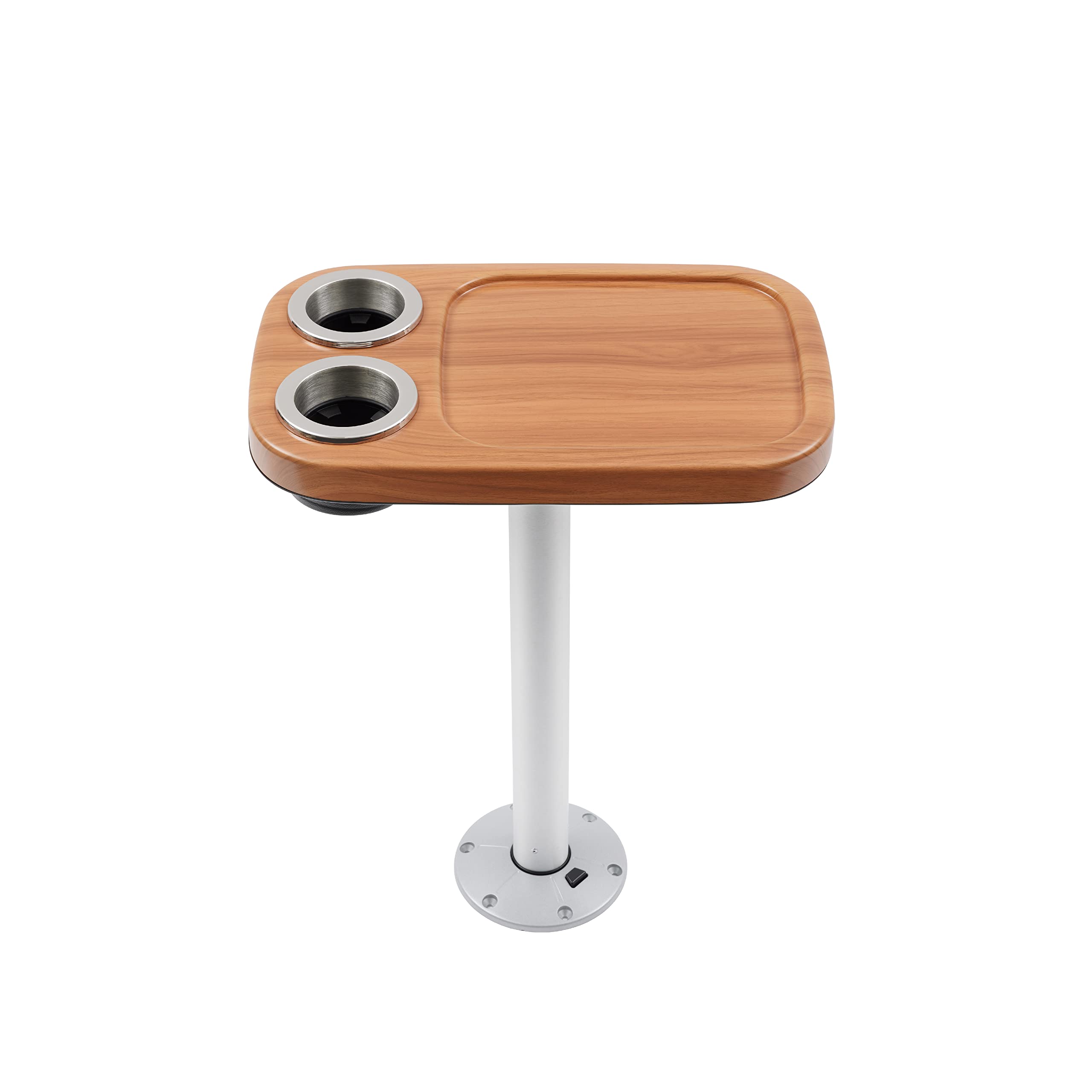 Manufacturers' Select ITC Marine Cocktail Boat Table Leg Set - Premium Pontoon Accessories & Marine Pedestal Table for Boats | Perfect for Outdoor Entertaining, Deck Parties & Nautical Decor