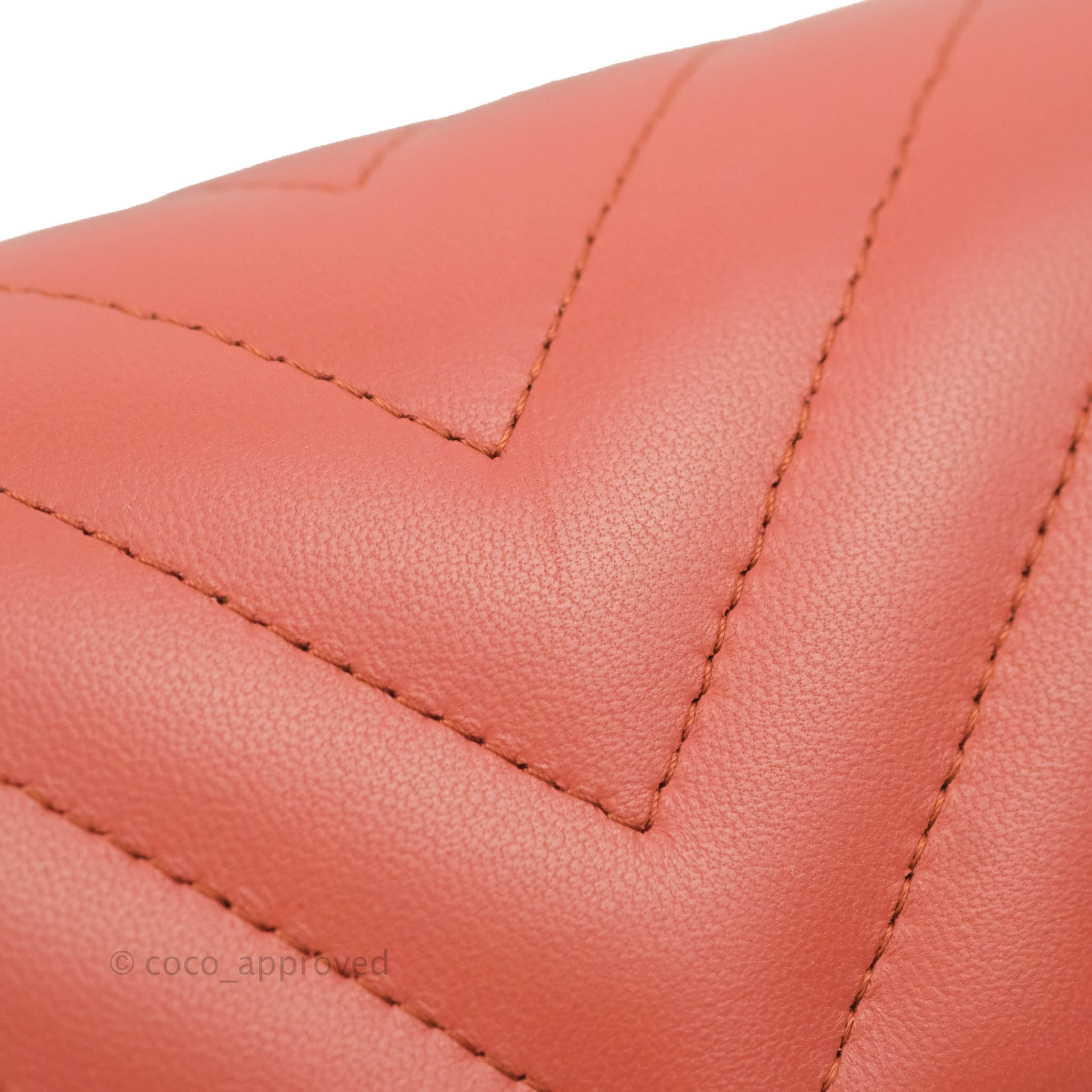 Chanel Chevron Mini Rectangular Flap Bag in Brick Red Lambskin Leather with Aged Gold Hardware - Luxury Crossbody Purse for Women, Perfect for Date Night & Special Occasions
