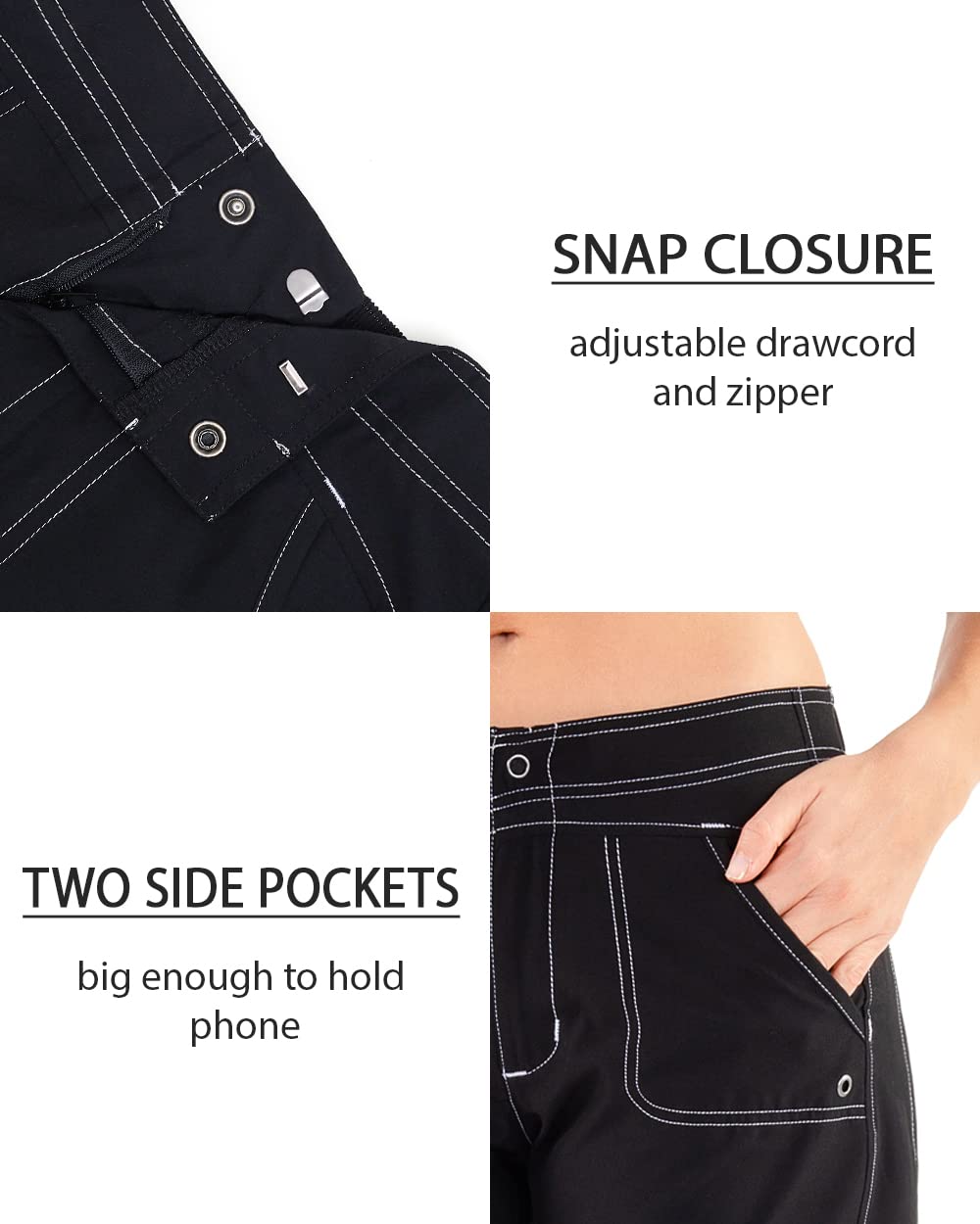 ZeroXposur Women's 6 Inch Inseam Swim Shorts - Quick-Dry Hybrid Board Shorts with Brief Liner for Swimming, Surfing & Beach Activities | Perfect for Pool, Vacation & Water Sports