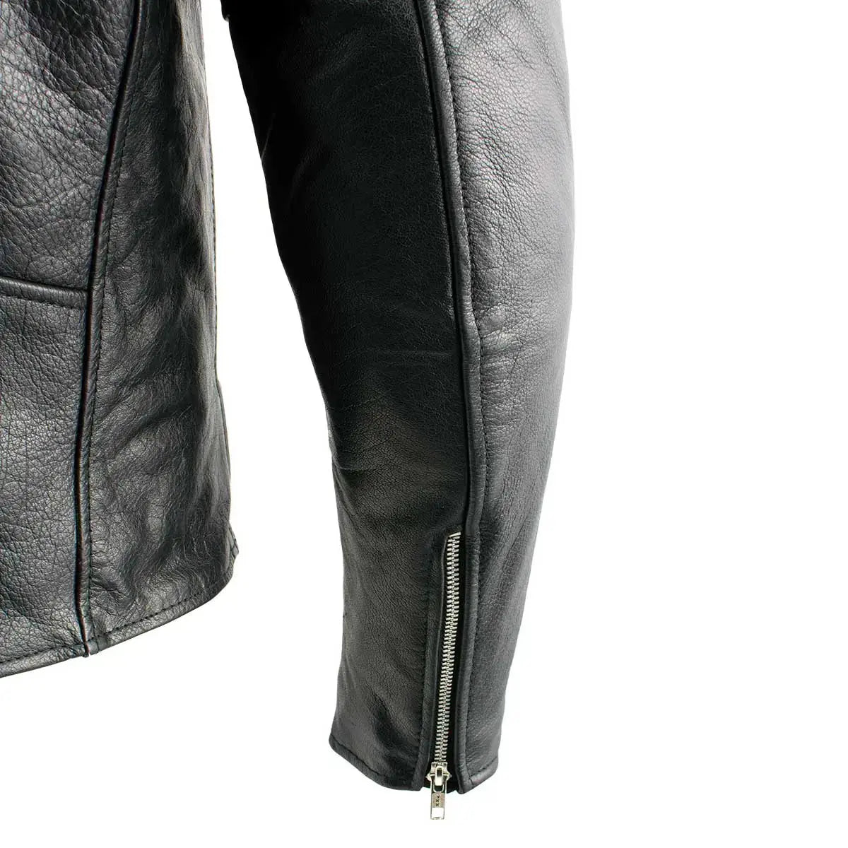X Element Men's Genuine Leather Motorcycle Jacket - Biker Jacket for Men, Heavy Duty Riding Gear for Harley Davidson & Cruiser Motorcycles - Perfect for Road Trips & Motorcycle Rallies