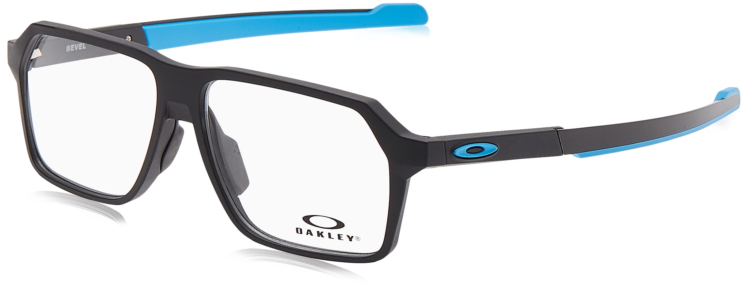 Oakley Men's Ox8161 Bevel Rectangular Prescription Eyeglass Frames - Durable & Stylish Eyewear for Work, Driving & Everyday Use