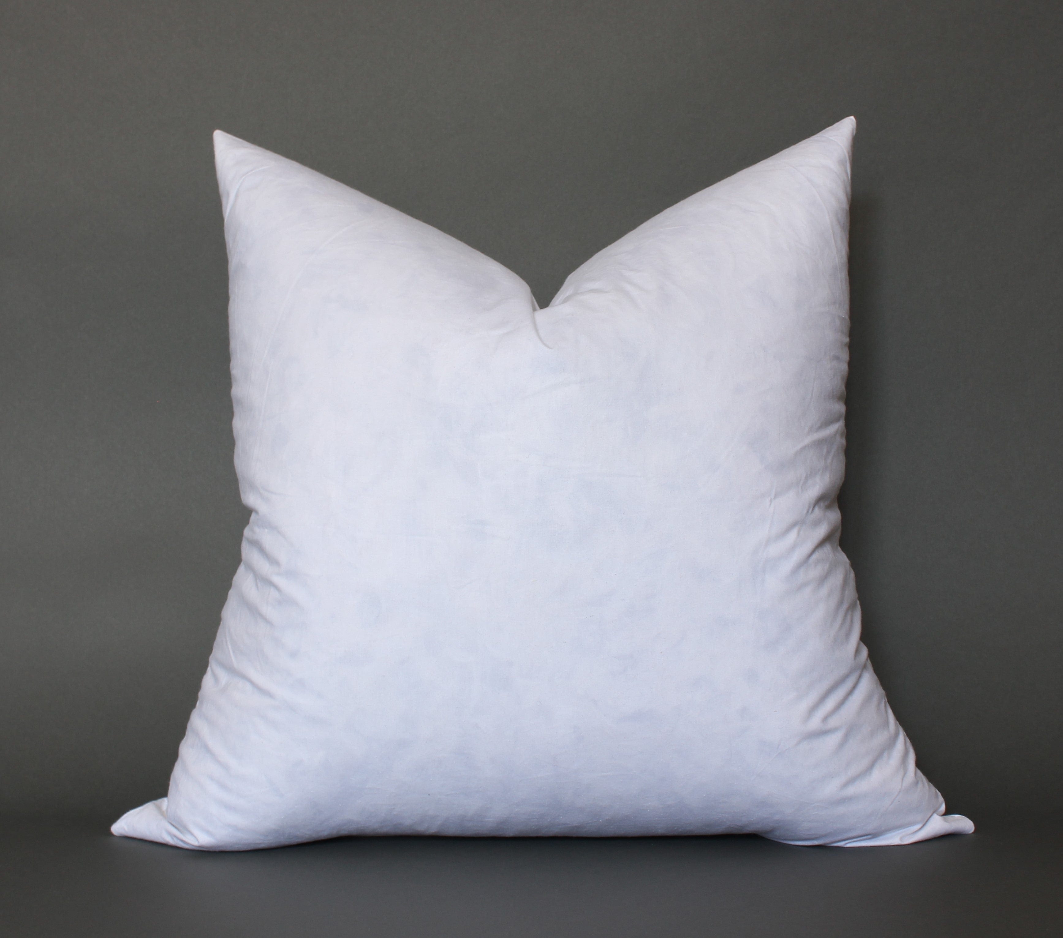 Premium Square Pillow Inserts - Feather Down Filled Cushion Covers for Sofa, Bed & Home Decor - Soft & Comfortable Throw Pillows for Living Room, Bedroom & Dorm
