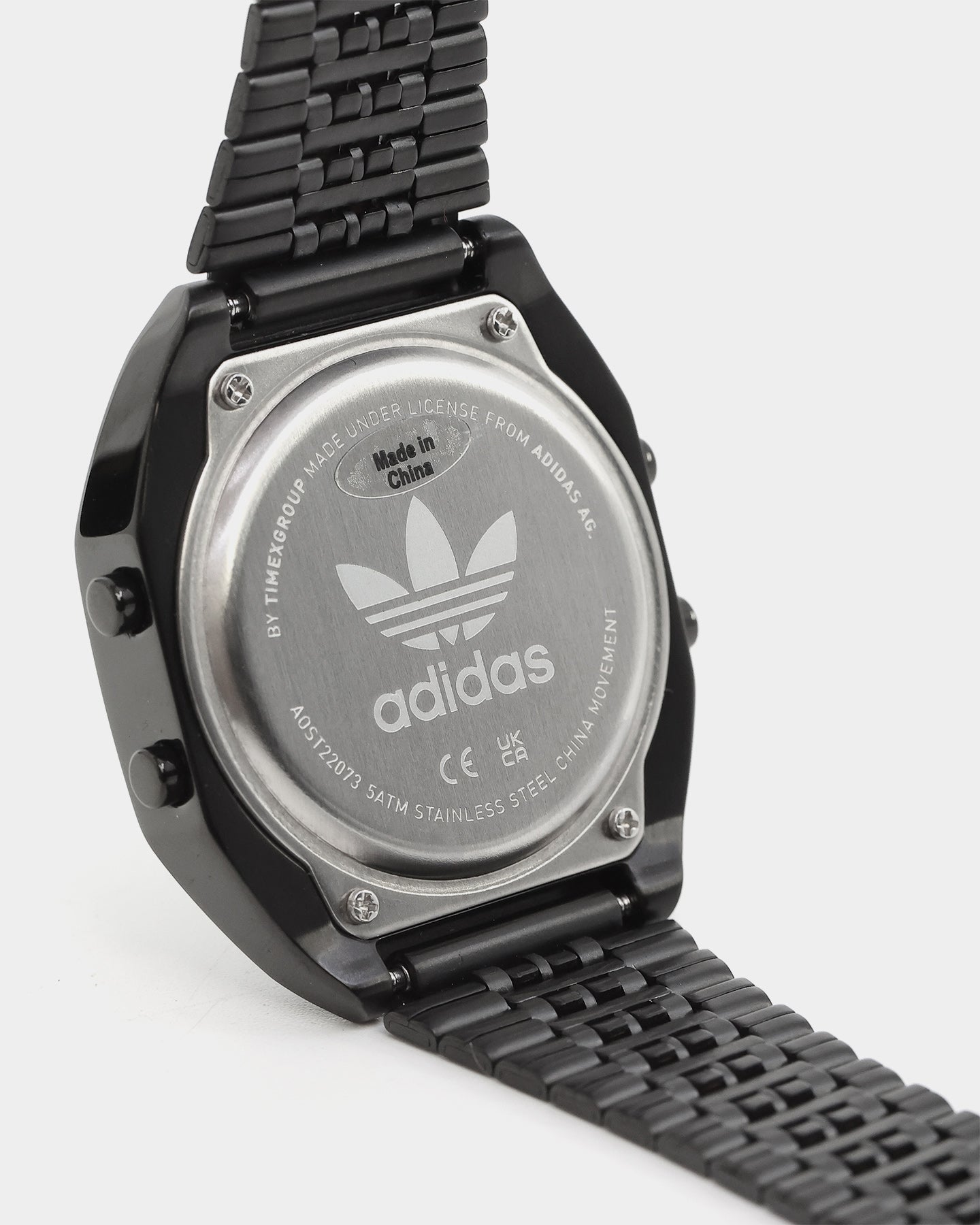 Adidas Digital Two 36MM Black Sports Watch - Stylish Waterproof Smartwatch for Running, Gym & Outdoor Activities