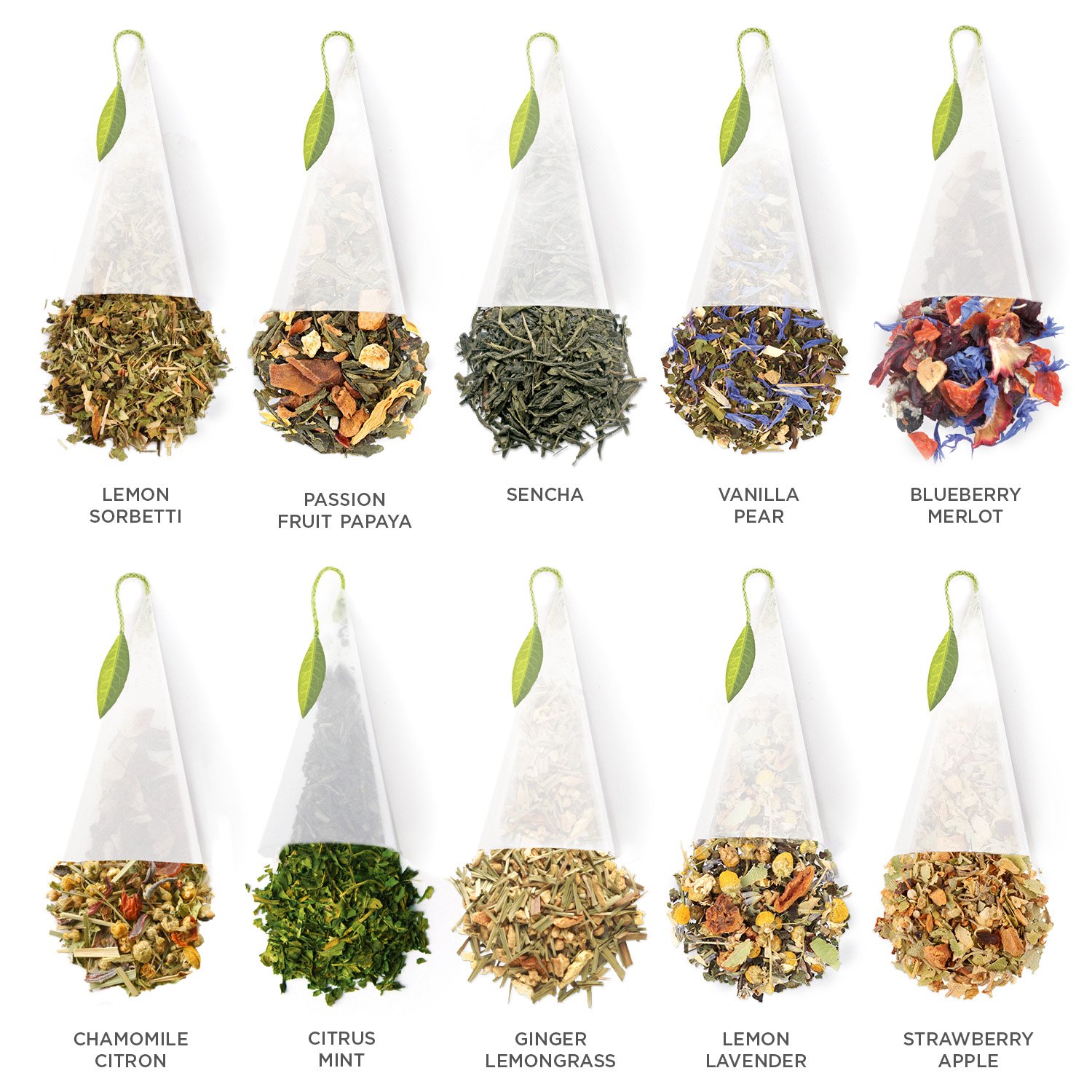 Premium Tea Forte Tea Chest with 40 Handcrafted Pyramid Tea Infusers - Luxury Tea Tasting Assortment for Gifts, Home & Office Relaxation