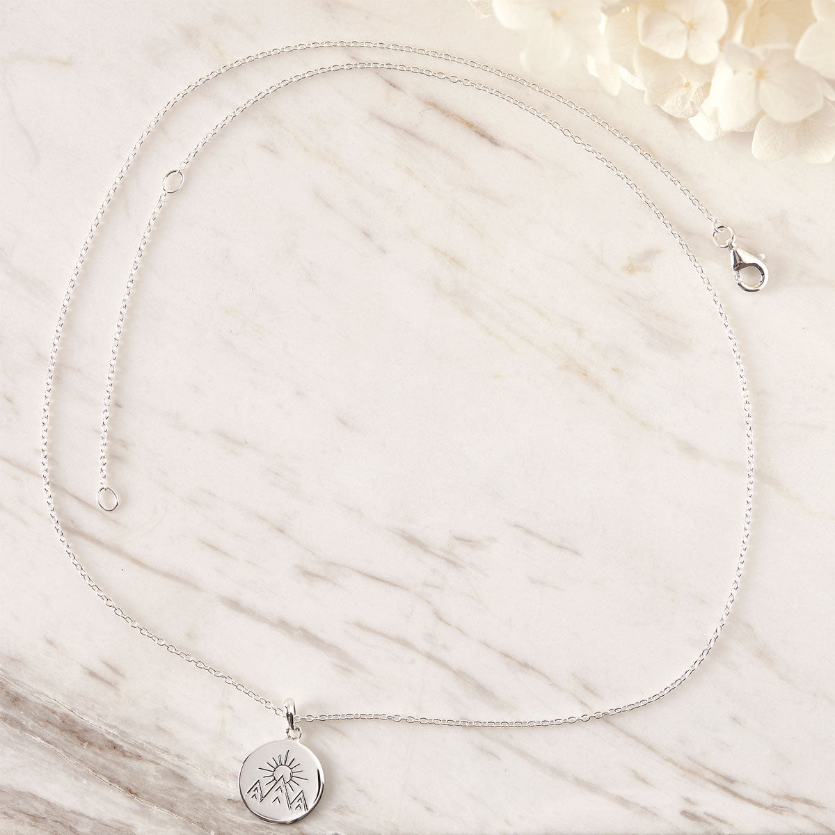 Under The Moon Phases Necklace - Elegant Celestial Jewelry for Women, Moon Phase Pendant with Adjustable Chain - Perfect for Date Nights, Weddings & Boho Fashion