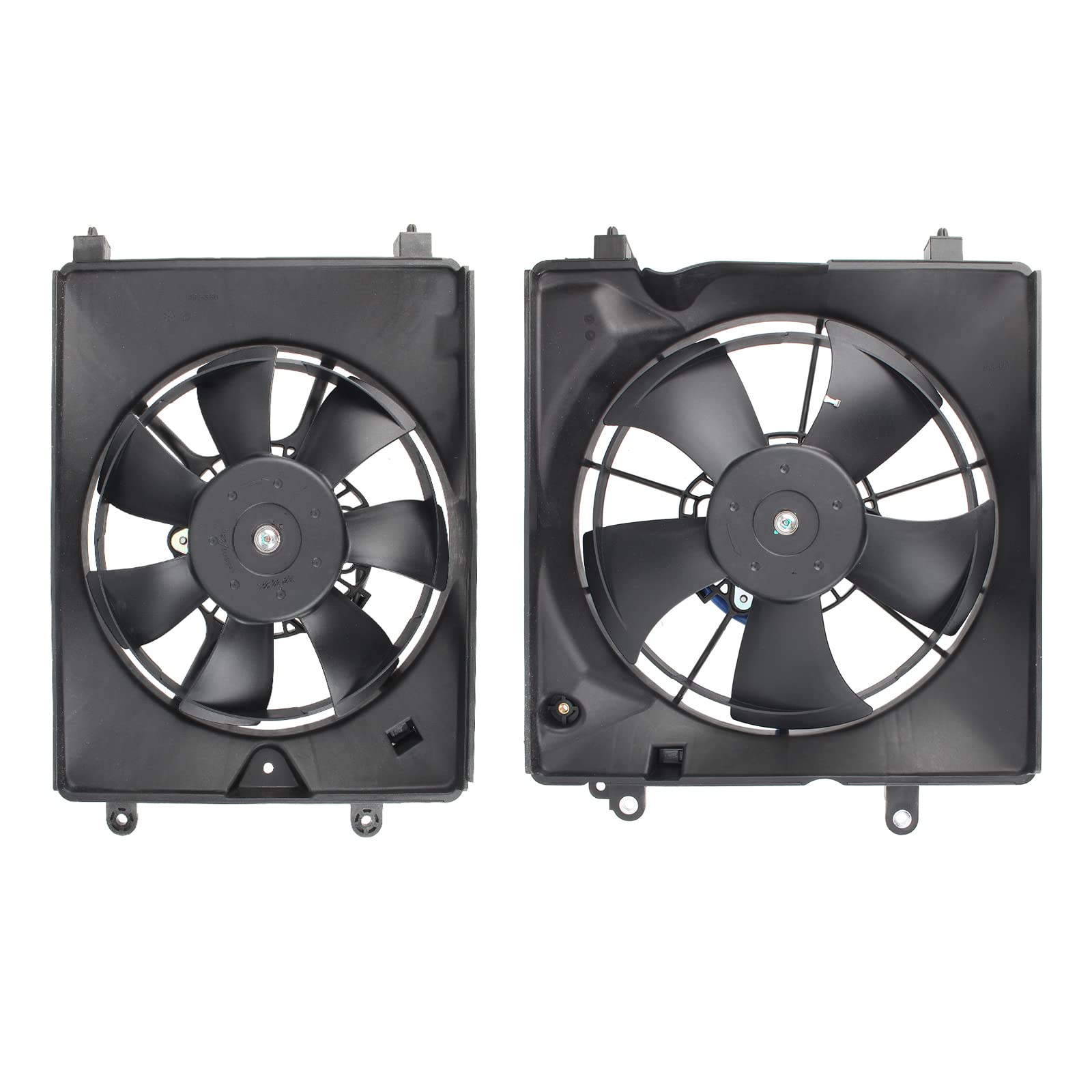 **AUTOKAY Radiator Cooling Fan & AC Condenser Fan for Honda Civic 2012-2015 - Replacement for HO3115159 HO3115158 - Perfect for Engine Cooling & AC Performance**