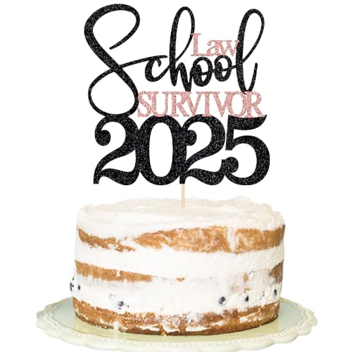 Law School Survivor 2025 Black Rose Gold