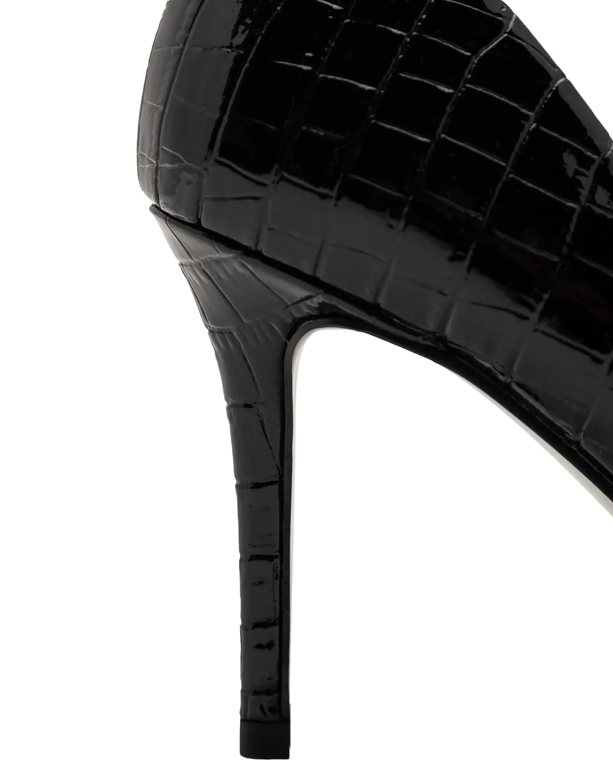 Crocodile Embossed Stiletto Heels for Women - Elegant Pointed Toe High Heel Pumps for Party, Wedding & Evening Wear