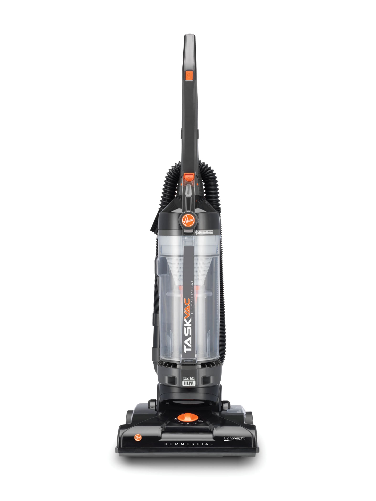 Commercial TaskVac Bagless Upright Vacuum Cleaner - Powerful Suction for Office, Warehouse & Home Cleaning - Heavy Duty Commercial Grade Vacuum for Carpets & Hard Floors