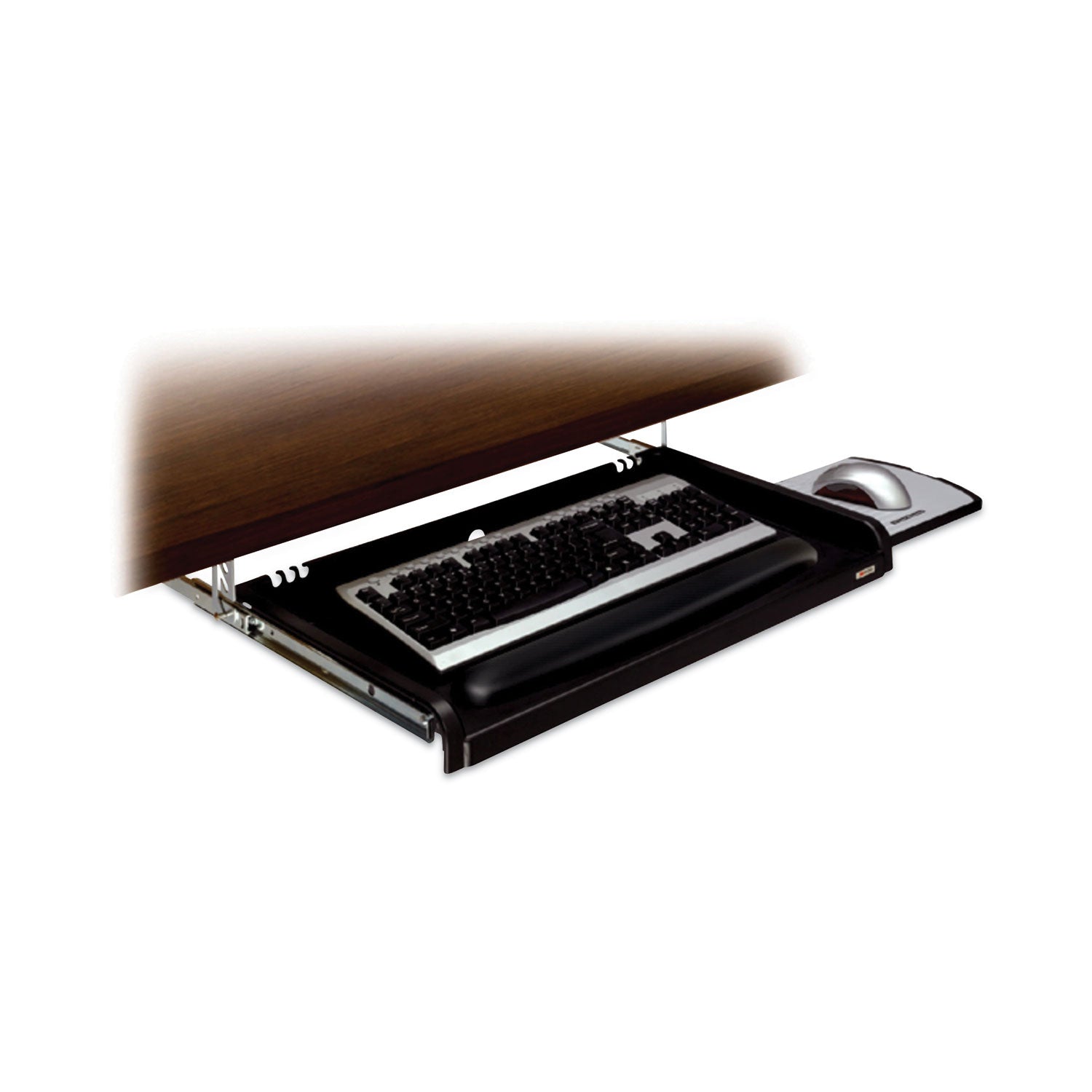 3M™ Under Desk Keyboard Tray - Black, 23