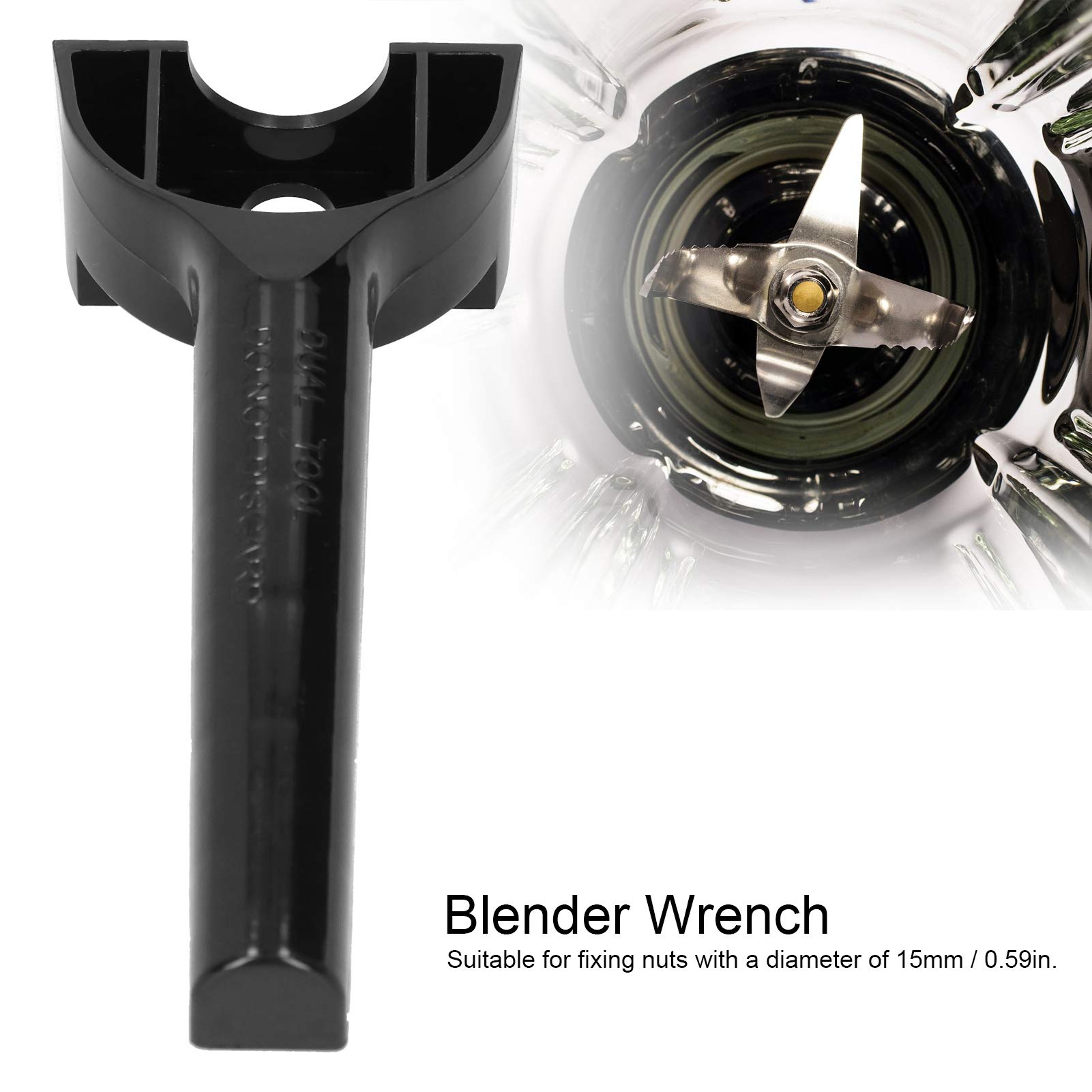 Vitamix Blender Wrench Replacement - Plastic Nut & Blade Removal Tool for Vitamix 5200, 5300, 6300 - Perfect for Smoothie Making & Food Prep