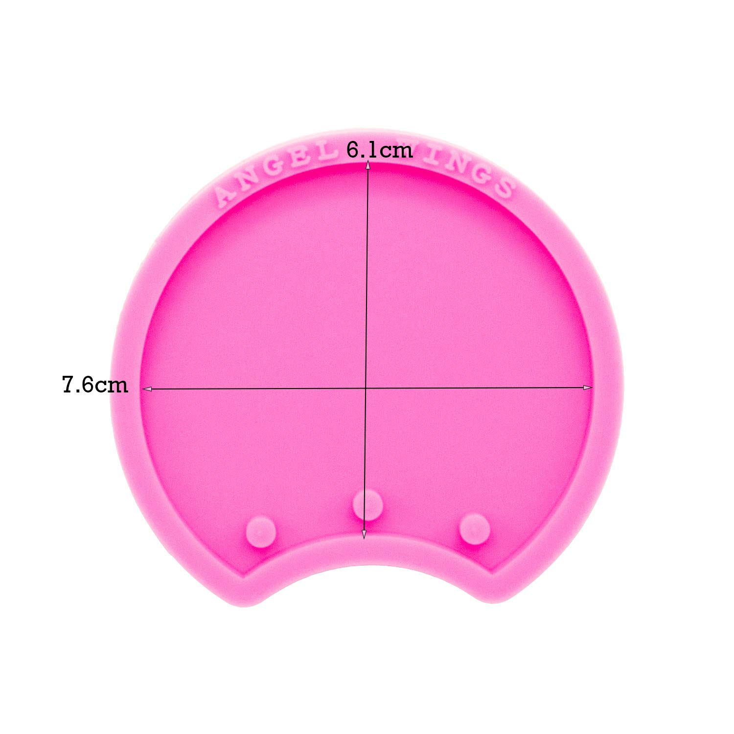 2Pcs Epoxy Resin Molds for DIY Jewelry Making - Ear Shaped Silicone Molds for Resin Casting, Polymer Clay & Crafts - High Gloss Finish - Perfect for Earrings, Pendants & Home Decor