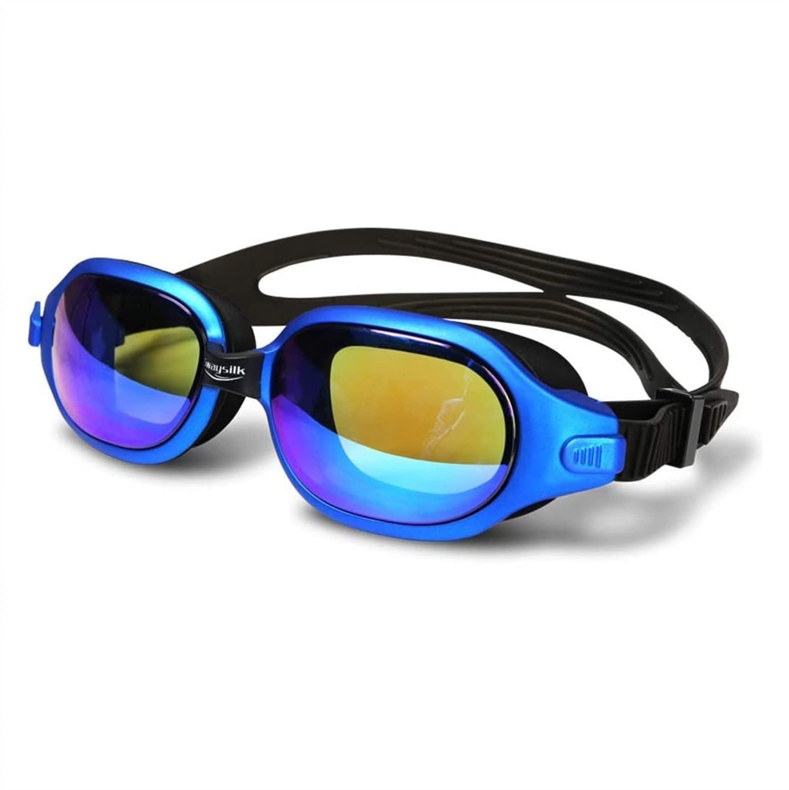 Zinhsq Anti-Fog Swim Goggles for Adults - Adjustable No Leak Swimming Goggles with UV Protection - Perfect for Pool, Beach & Competitive Swimming