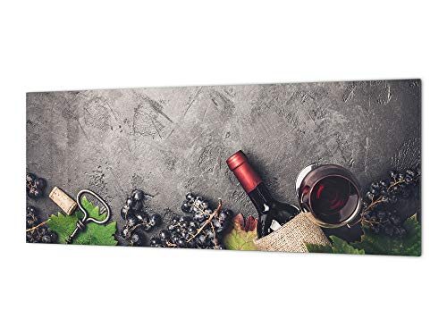 Wine on rustic frame