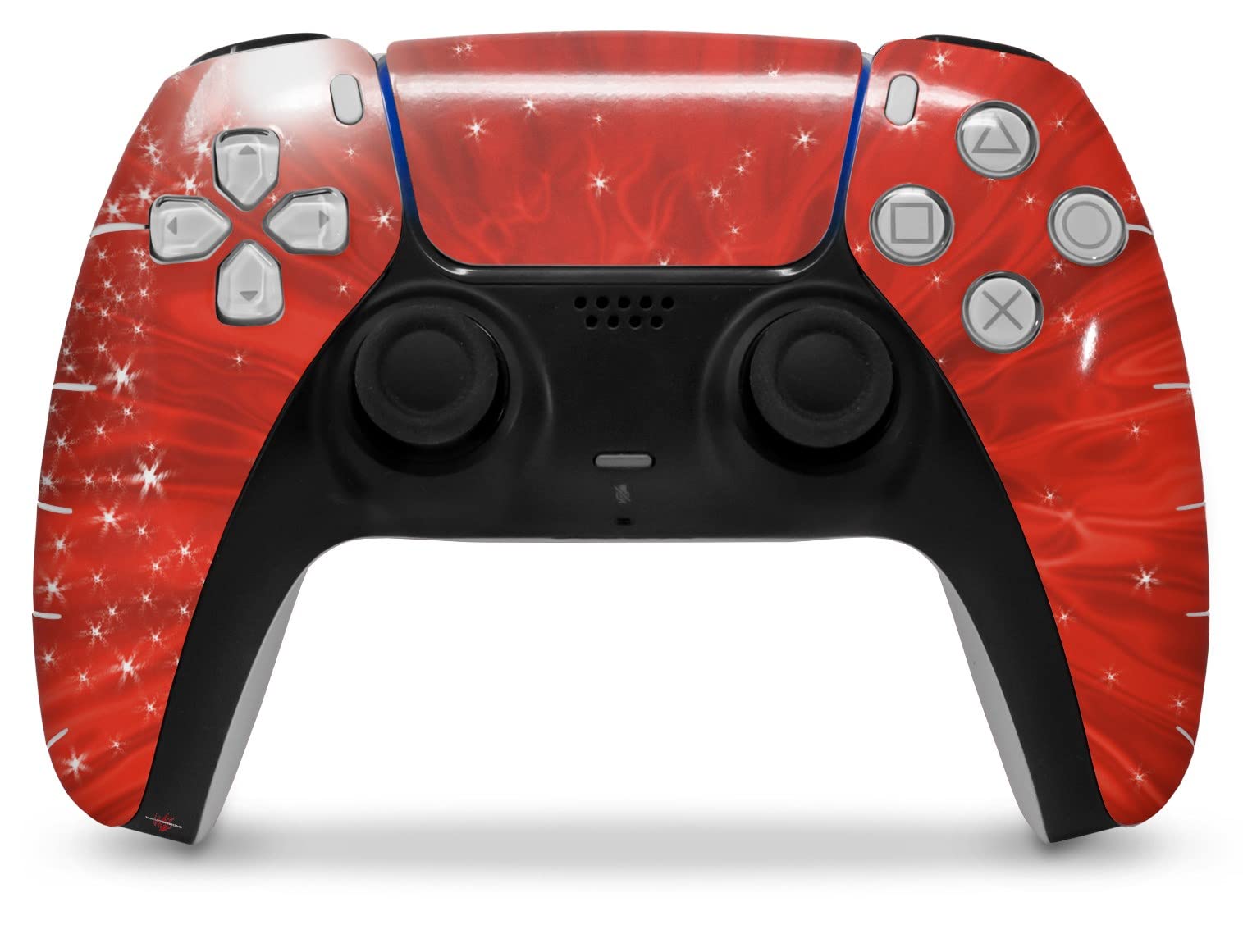 PS5 DualSense Controller Skin Wrap - Stardust Red for Gaming Protection