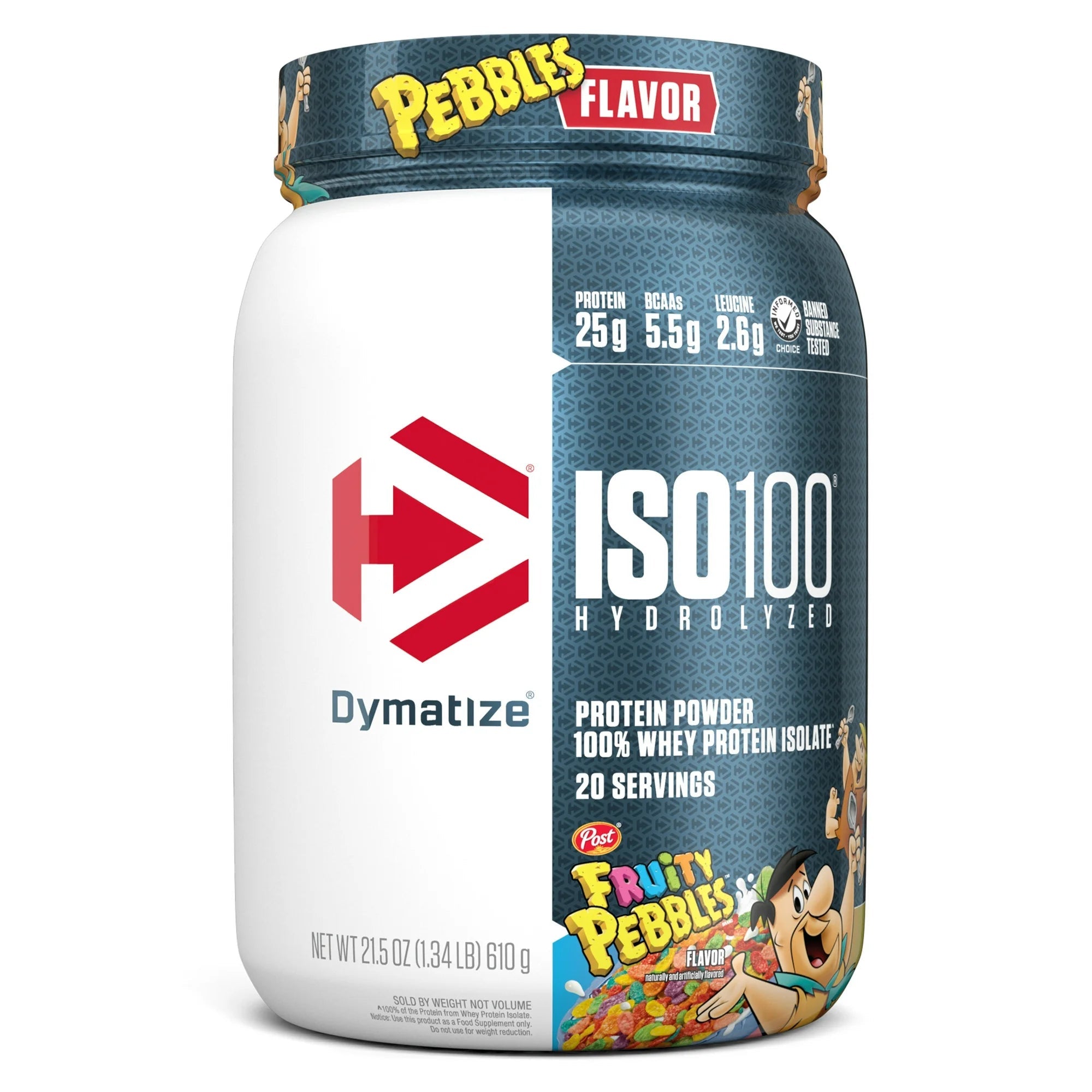 Dymatize ISO 100 Hydrolyzed Whey Protein Powder - Fast Absorbing Muscle Recovery for Athletes & Bodybuilders - Post Workout & Gym Nutrition Supplement