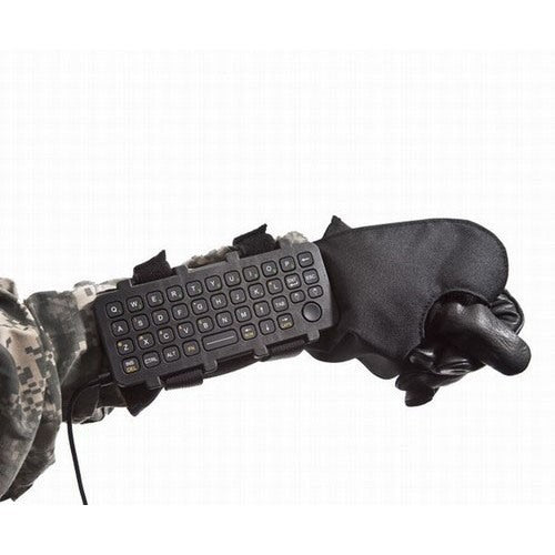 iKey AK-39 Wearable Rugged Keyboard - Durable USB Keyboard for Harsh Environments | Perfect for Industrial, Medical & Military Use