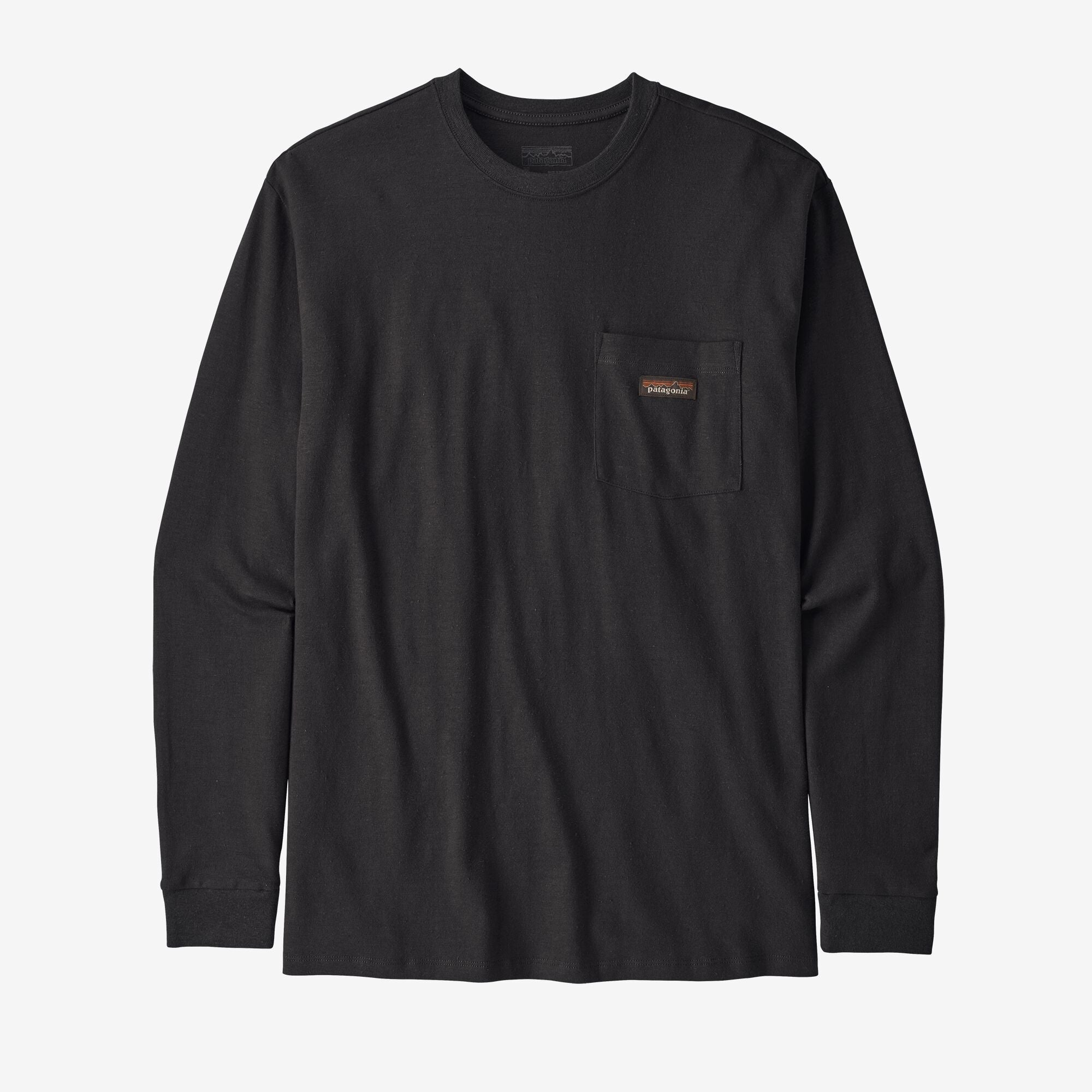 Men's Long Sleeve Work Pocket T-Shirt - Durable Cotton Workwear for Construction, Landscaping & Outdoor Jobs