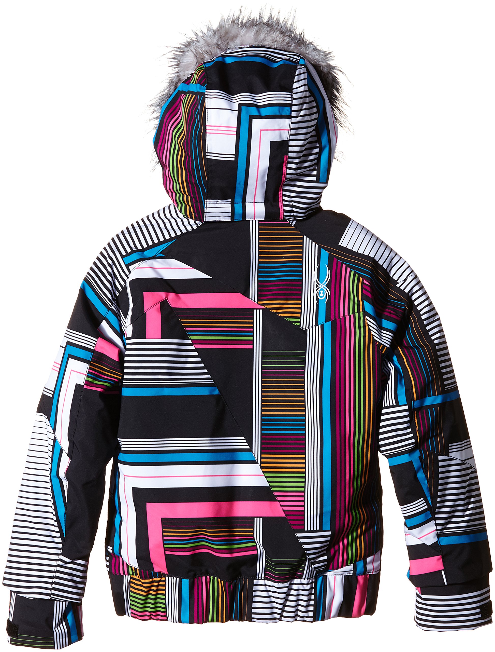 Spyder Girls Lola Jacket - Waterproof Winter Coat for Kids, Insulated Snow Jacket with Hood - Perfect for Skiing, Snowboarding & Outdoor Winter Activities