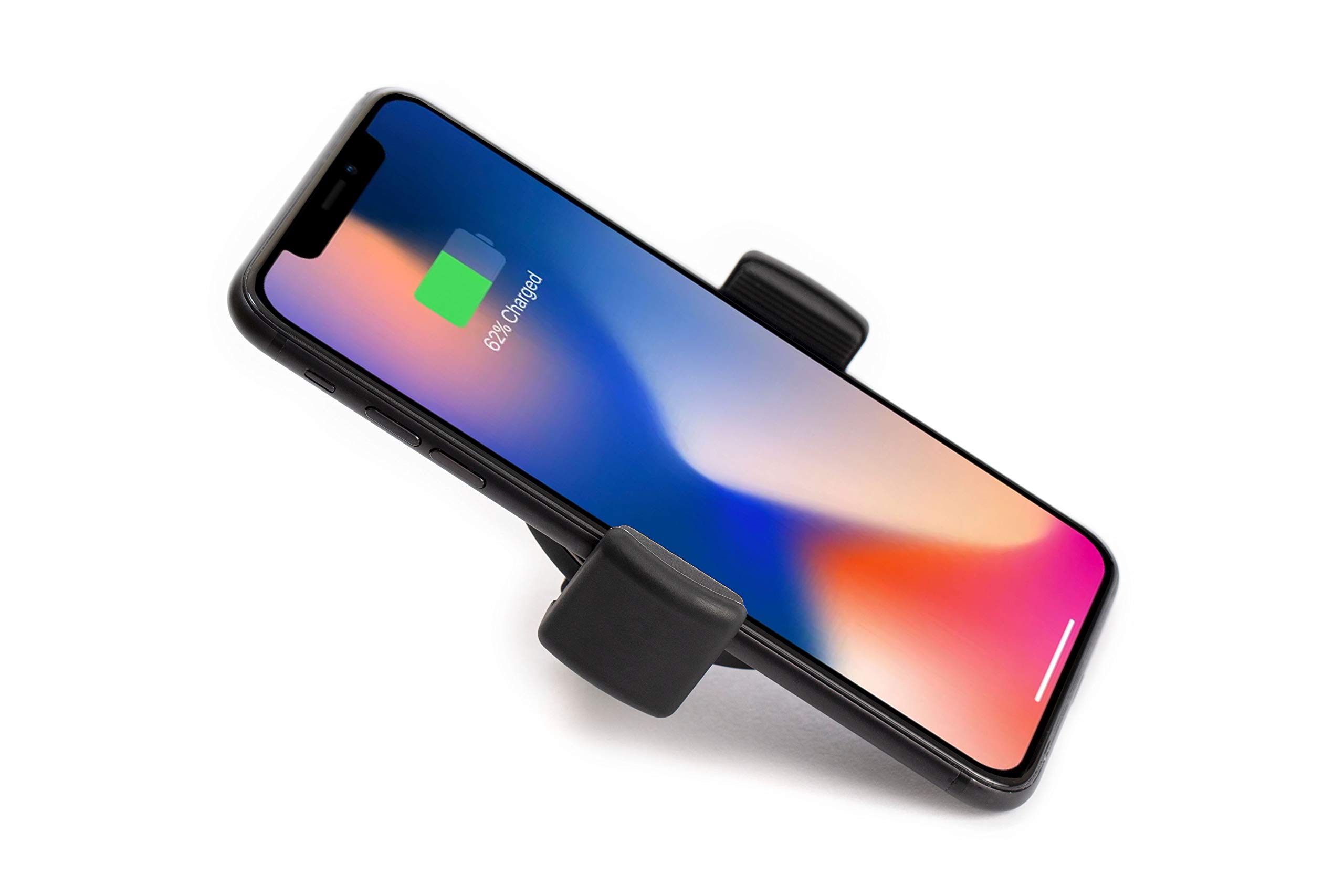 TYLT Venti 10W Qi-Certified Wireless Car Charger - Auto Clamping Air Vent Phone Mount for iPhone, Samsung & Qi Devices | Fast Charging Car Holder for Safe Driving & Hands-Free Navigation