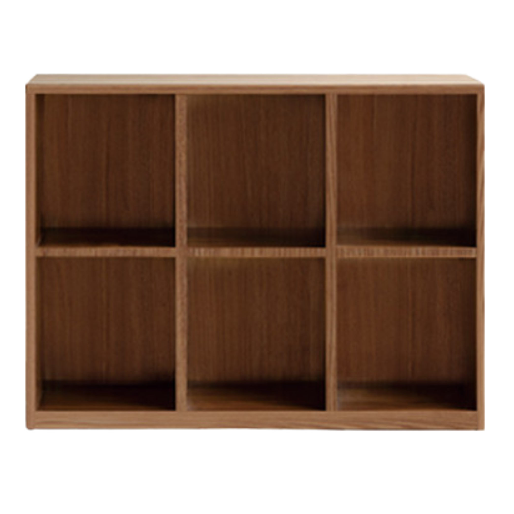 Solid Black Walnut & Ash Wood Bookcase Shelf - Rustic Floor Standing Bookshelf for Living Room, Home Office & Library Storage