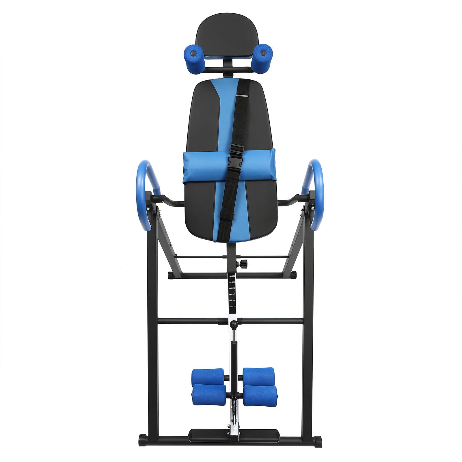 Heavy Duty Inversion Table for Back Pain Relief - 330.7lbs Weight Capacity, Foldable Back Stretcher for Home Gym & Physical Therapy, Ideal for People 51.57-61inch Tall - Perfect for Spinal Decompression, Yoga & Post-Workout Recovery