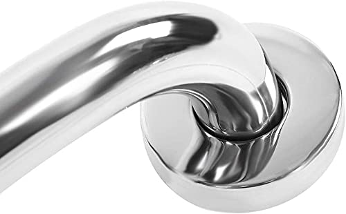 Stainless Steel Bathroom Grab Bar - Thickened Safety Hand Rail for Bathtub & Shower, Non-Slip Towel Holder & Toilet Support - Perfect for Elderly & Disabled Bathroom Safety