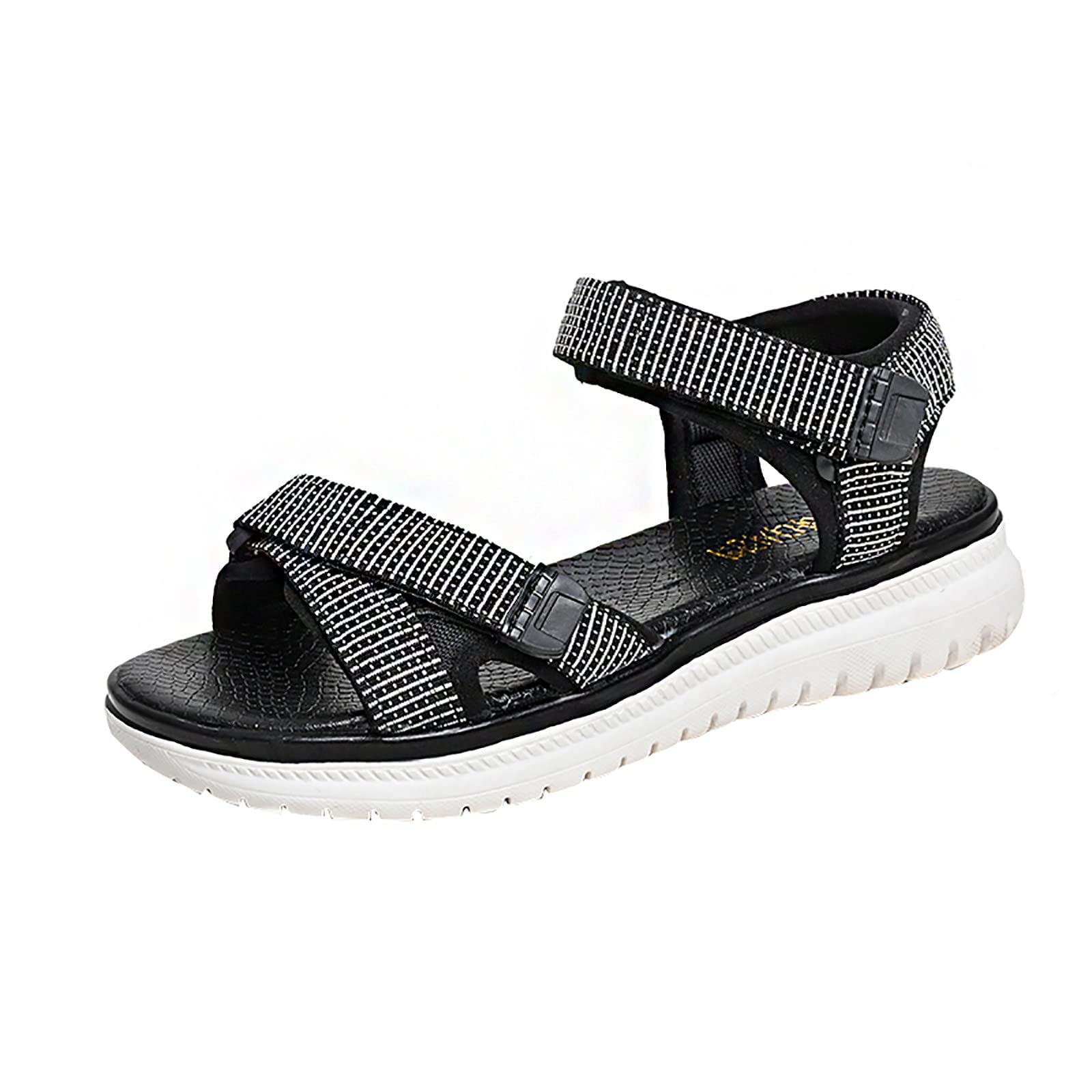 Women's Fashion Platform Sandals - Slip On Casual Beach Shoes for Summer Outfits & Vacation Wear | Comfortable & Stylish Walking Sandals for Women