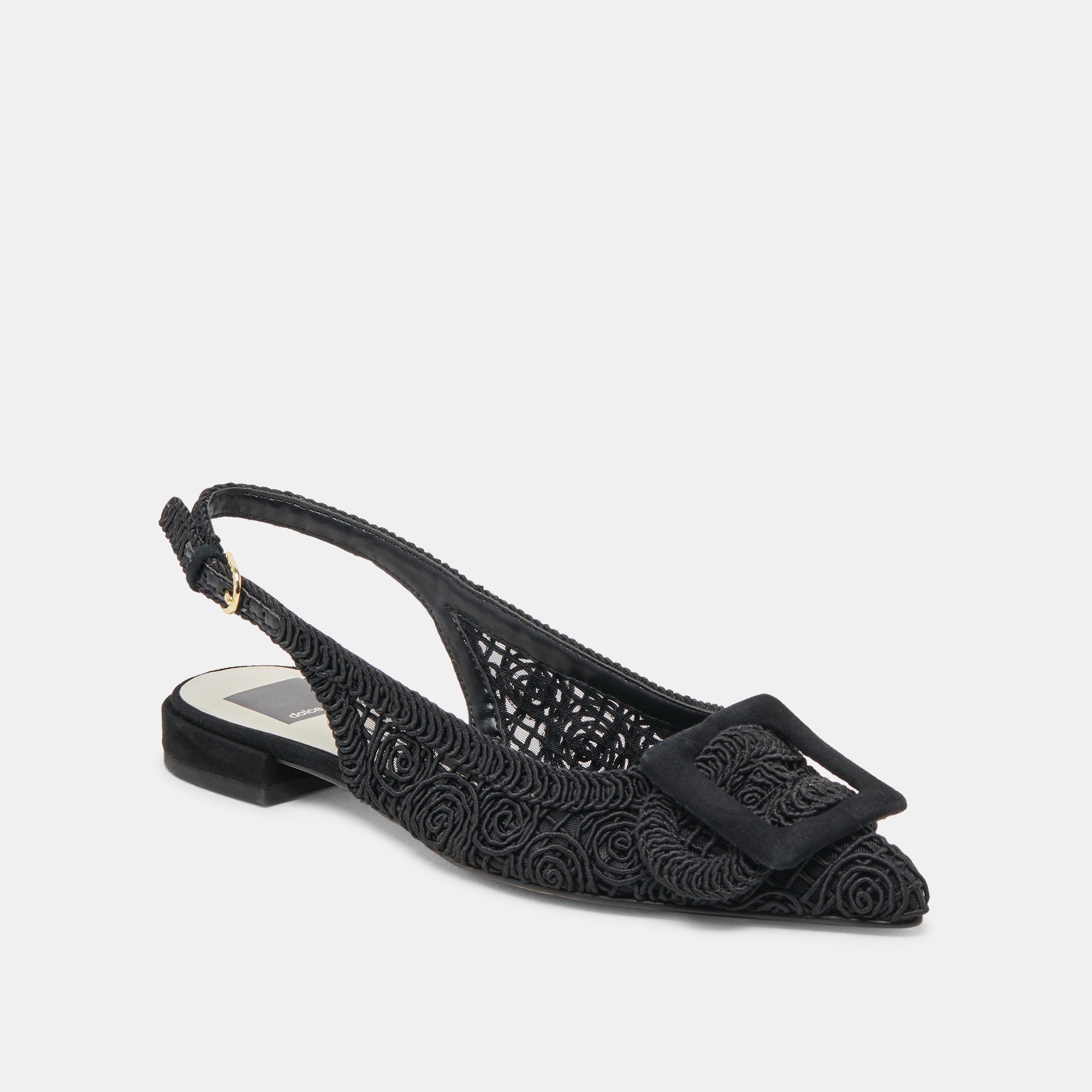 PAULEY FLATS ONYX MACRAME - Stylish and Comfortable Women's Flat Shoes for Casual Wear, Perfect for Everyday Outfits, Work, and Walking