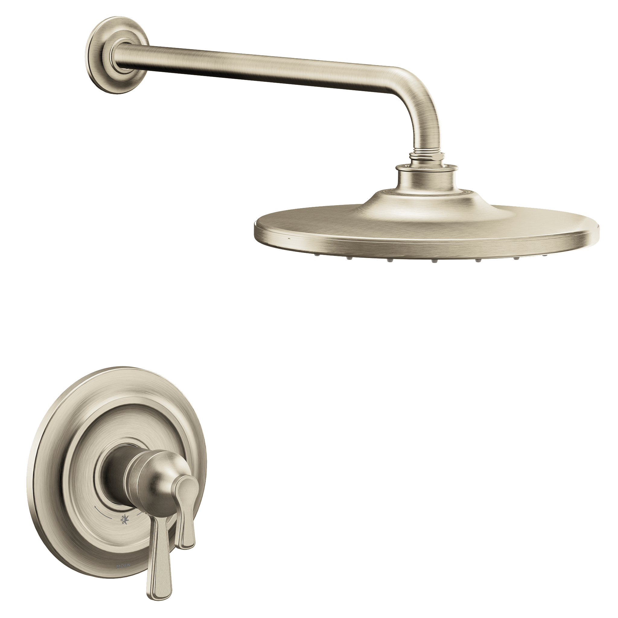 Colinet Chrome M CORE 4 Series Shower System - High Pressure Showerhead for Modern Bathrooms | Perfect for Home, Hotel & Spa Use
