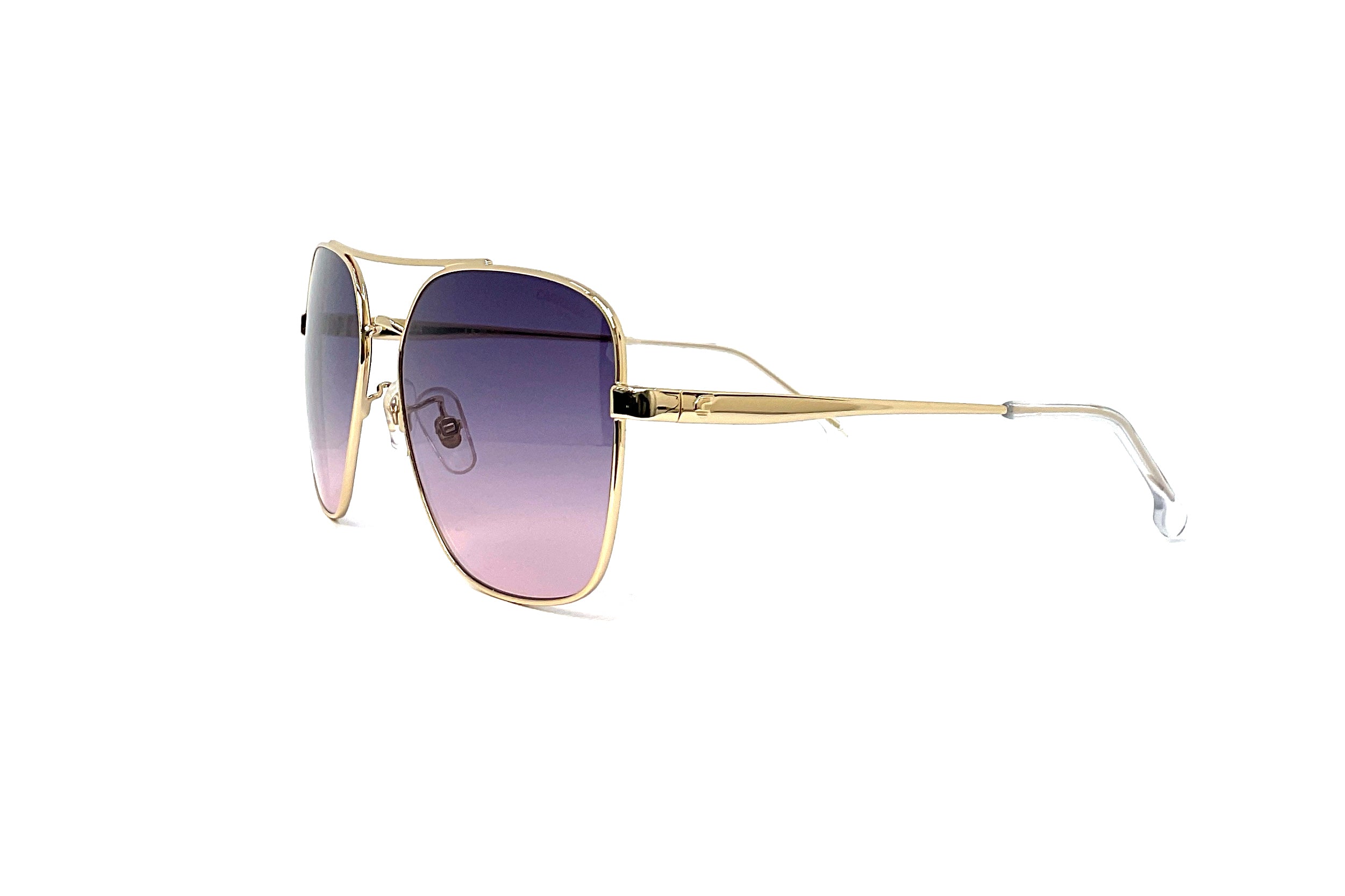Carrera 3019/S Gold Crystal Sunglasses - Polarized UV Protection Aviator Glasses for Men & Women - Perfect for Driving, Travel, and Outdoor Activities