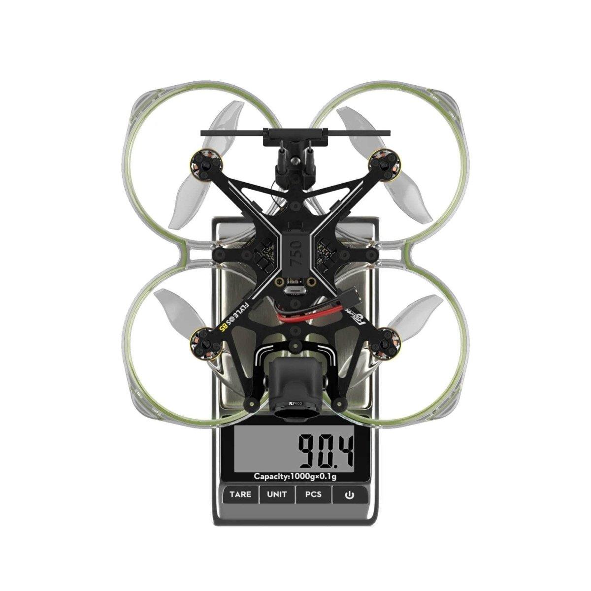 Flywoo BNF FlyLens 85 2S HD Brushless Whoop Drone with DJI O3 Air Unit & Micro Camera - Choose Your Receiver - Perfect for FPV Racing and Indoor Aerial Photography