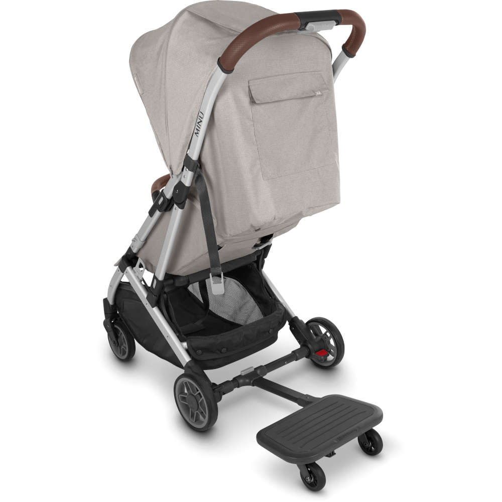 UPPAbaby Minu & Minu V2 Lightweight Stroller with PiggyBack Board - Compact Foldable Travel Stroller for Toddlers & Infants - Perfect for City Walks, Air Travel & Everyday Use