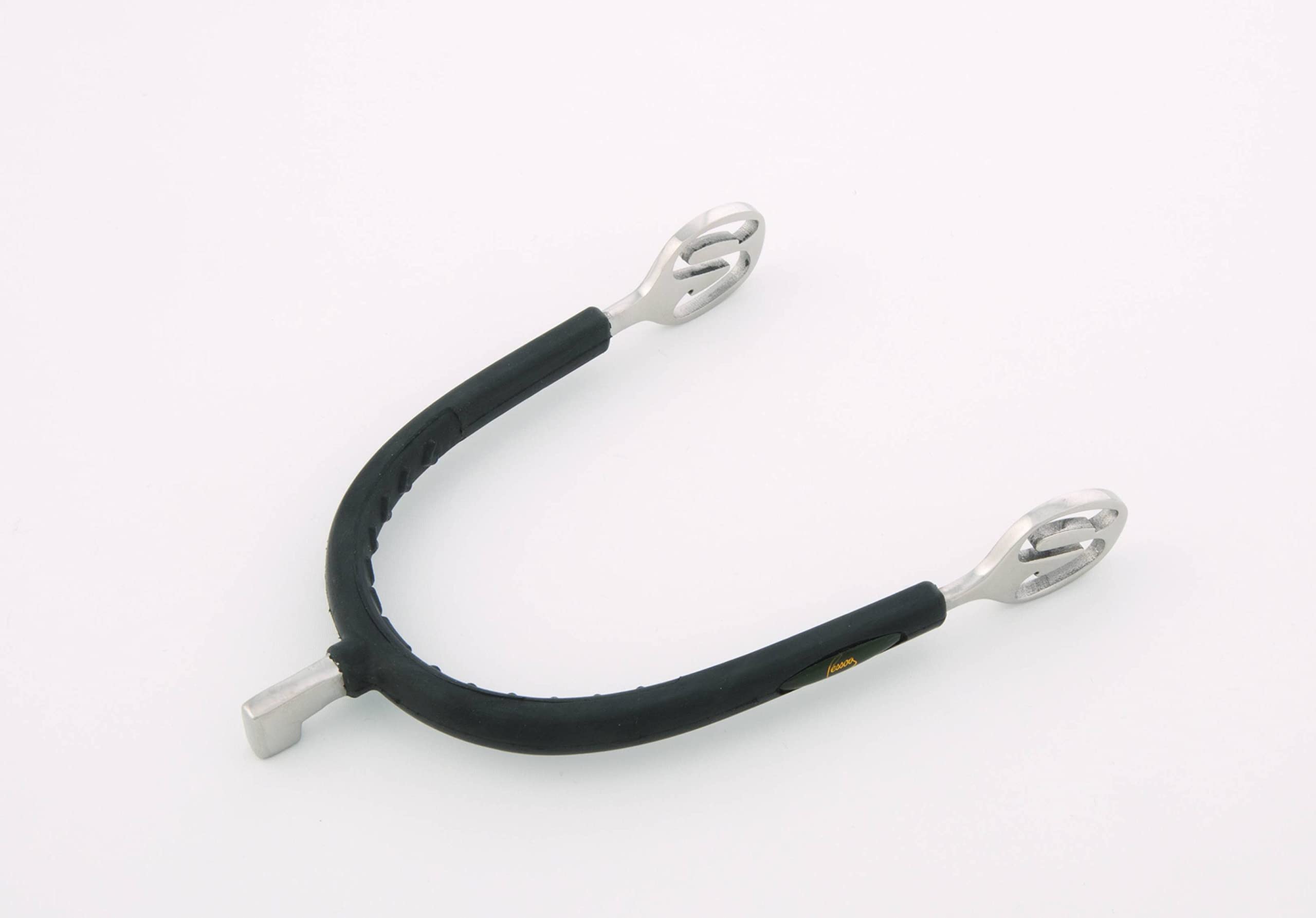 Metalab Men's Hammer Head Rubber Cover Spurs - Durable & Non-Slip Spurs for Western Riding, Ranch Work & Equestrian Sports