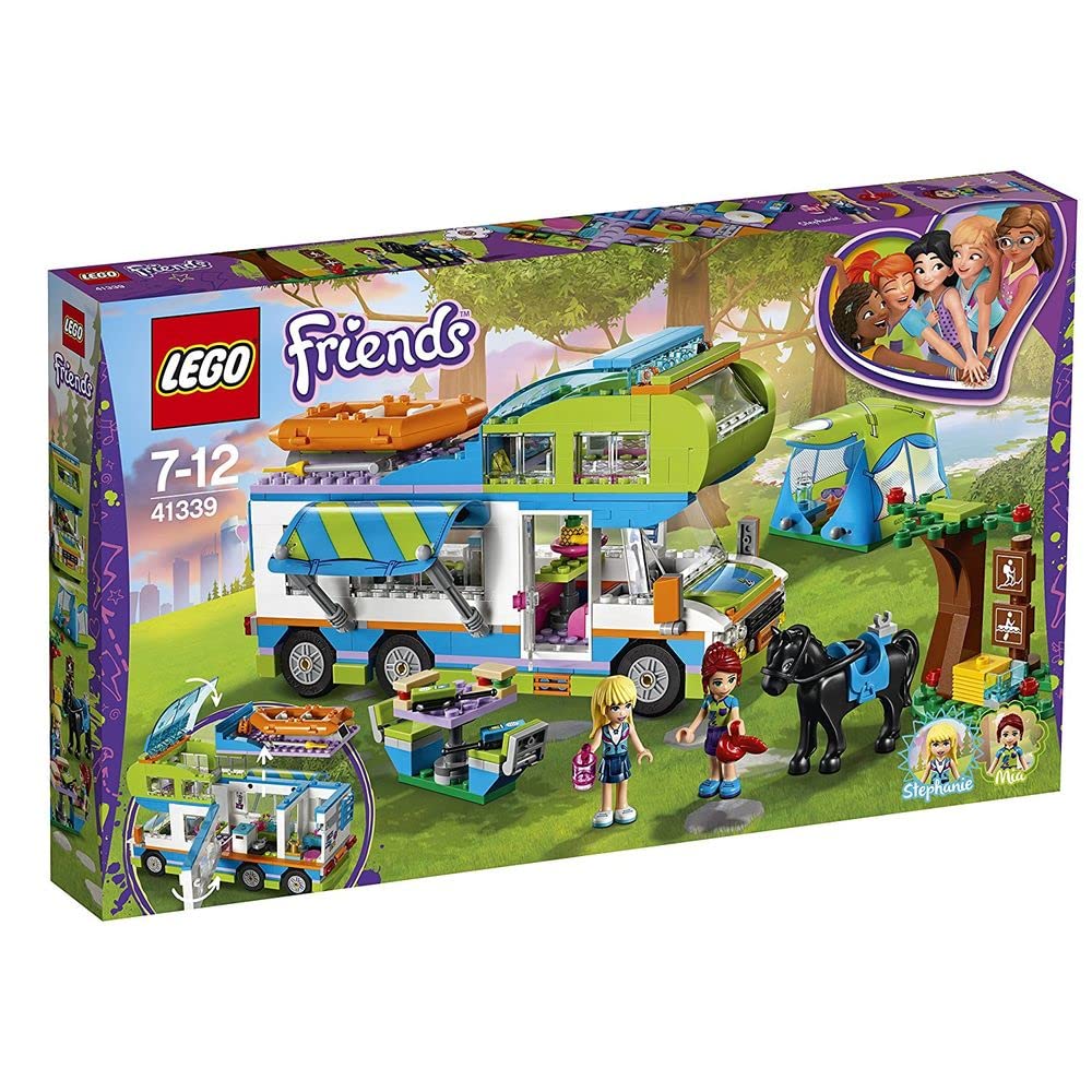 LEGO Friends 41339 Mia's Camper Van Building Toy Set - Creative STEM Toy for Kids Ages 6-12 | Perfect for Birthday Gifts & Indoor Playtime Adventures