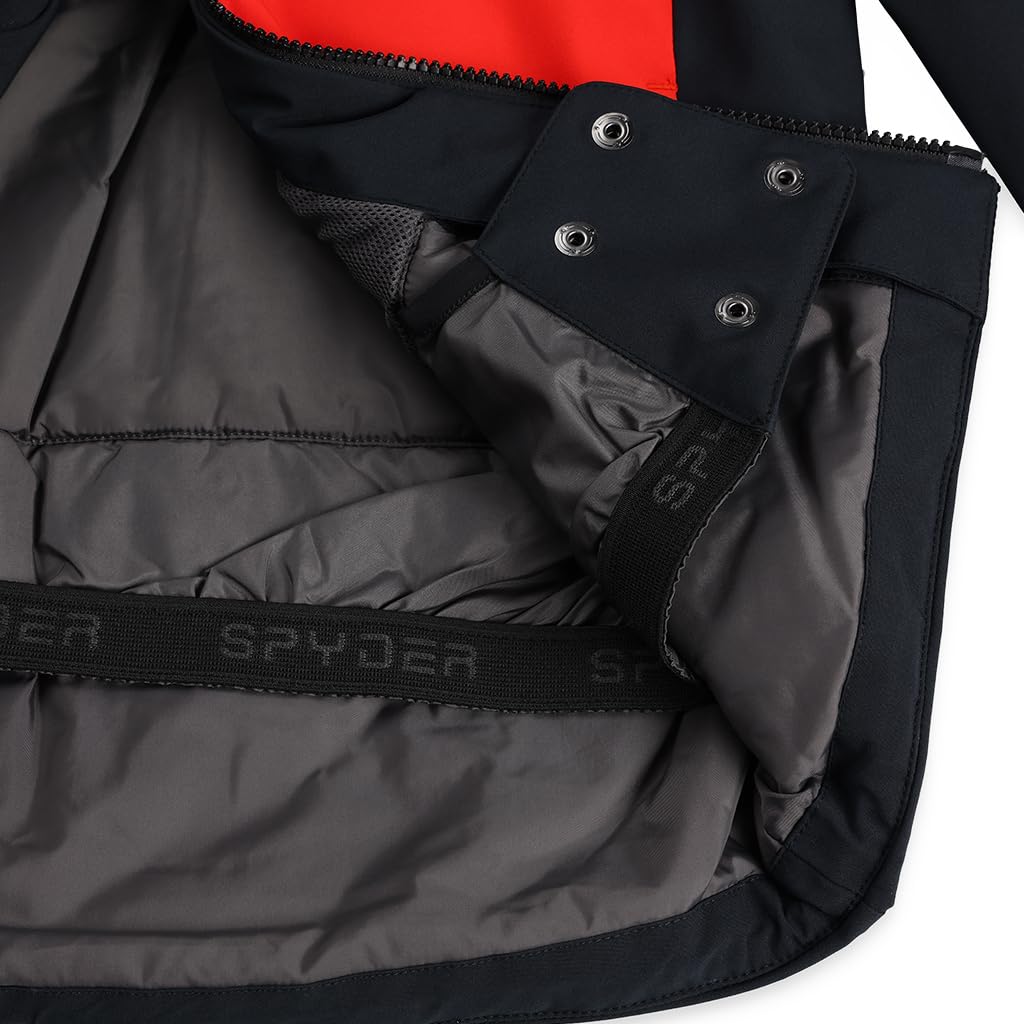 Spyder Boys Leader Insulated Ski Jacket - Waterproof Winter Coat for Kids - Warm Snow Jacket for Skiing, Snowboarding & Outdoor Activities