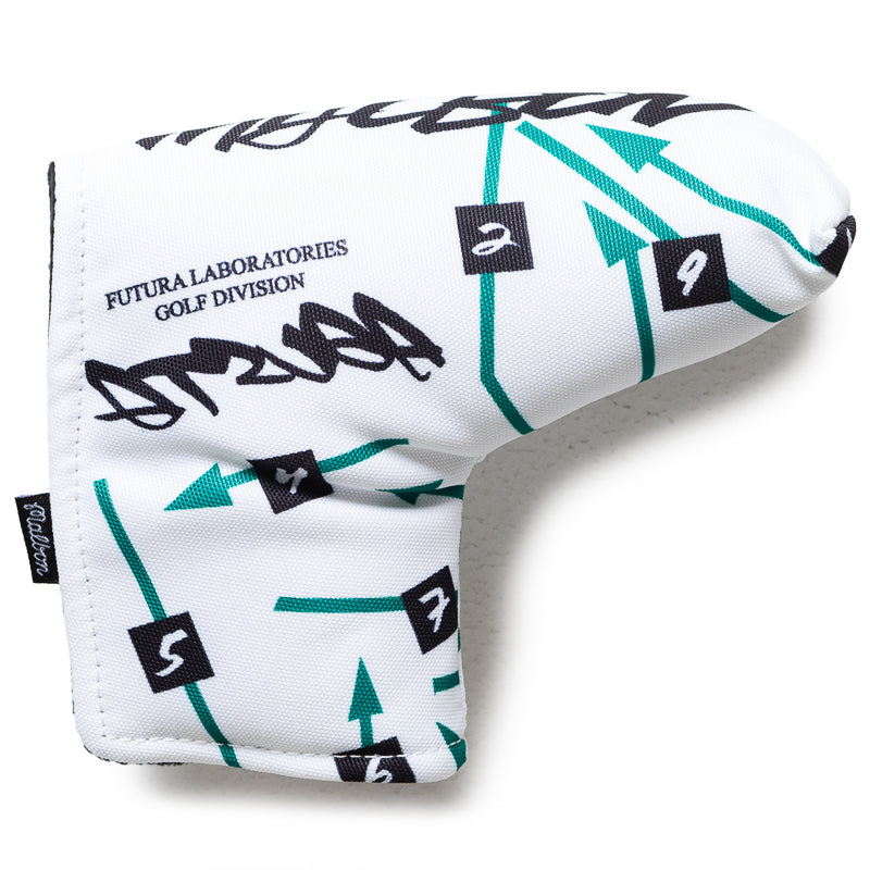 Futura Laboratories x Malbon Golf Blade Putter Cover - Premium Golf Club Headcover for Malbon Blade Putters | Perfect for Golf Course & Practice Sessions