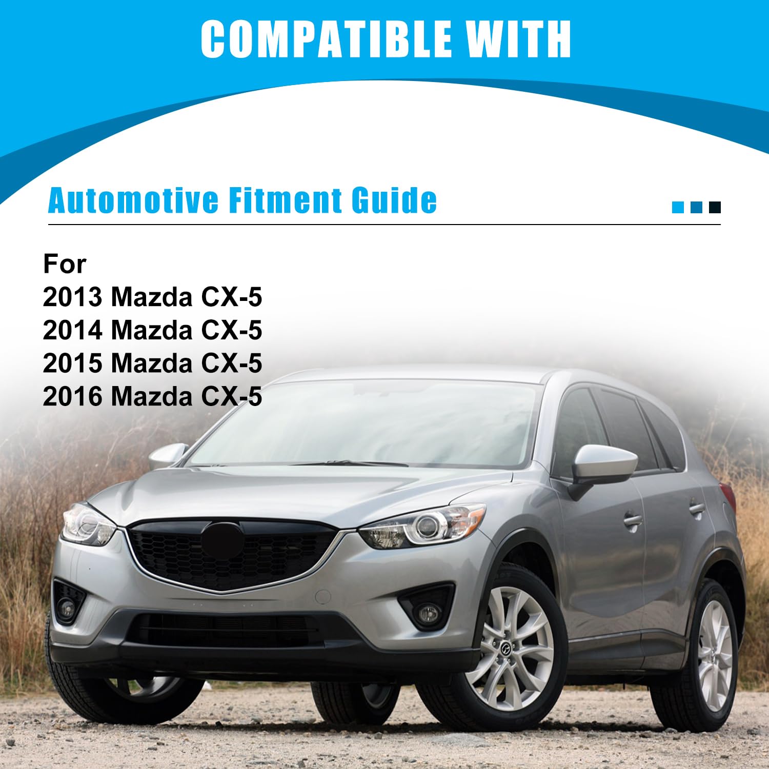 CPW LED Fog Lights Kit for 2013-2015 Mazda CX-5 - Waterproof Driving Lights with Wiring Harness & Switch - Perfect for Night Driving and Off-Road Adventures